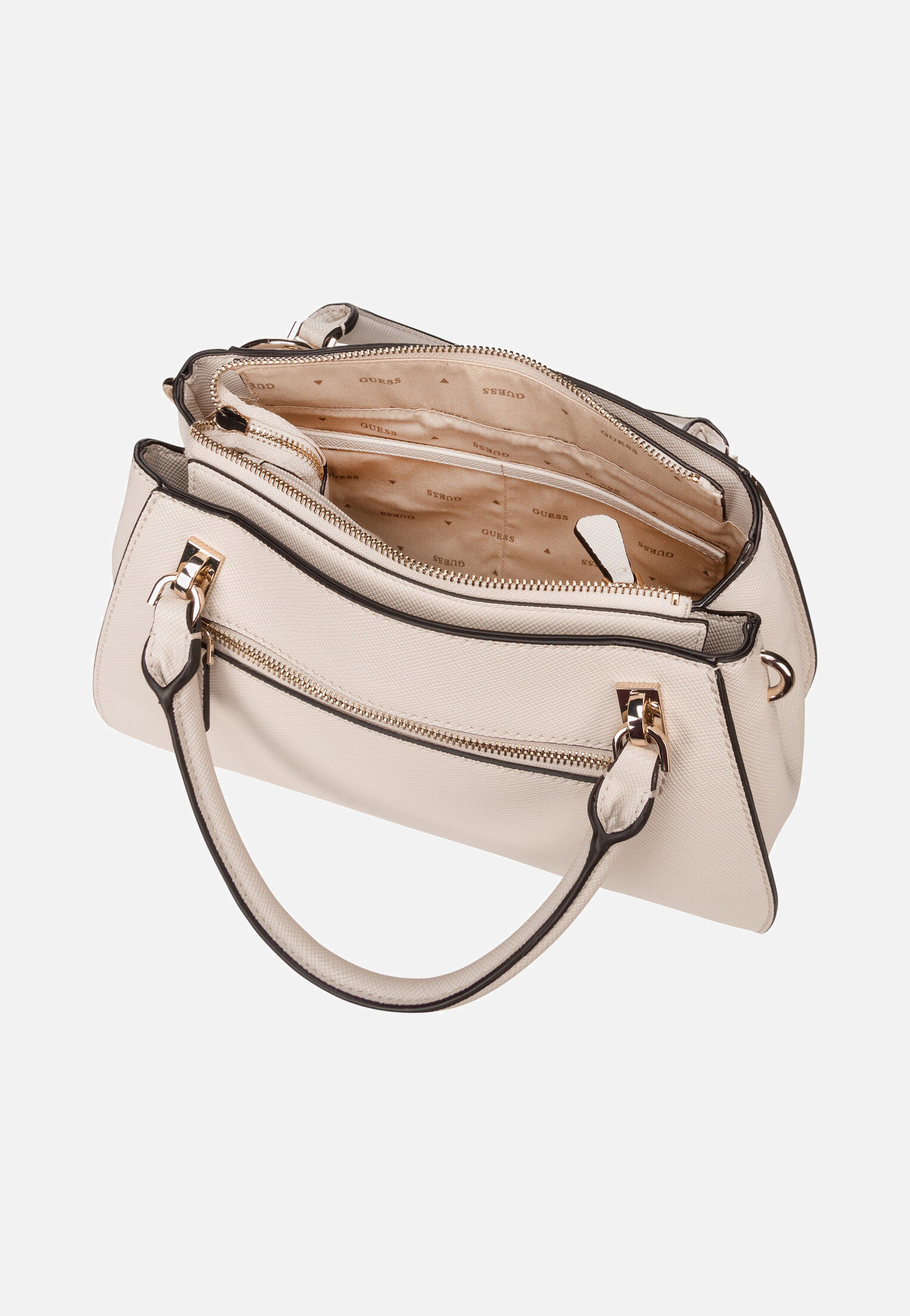 Guess Noelle II Luxury SAT 72070 Bone Handle Bag