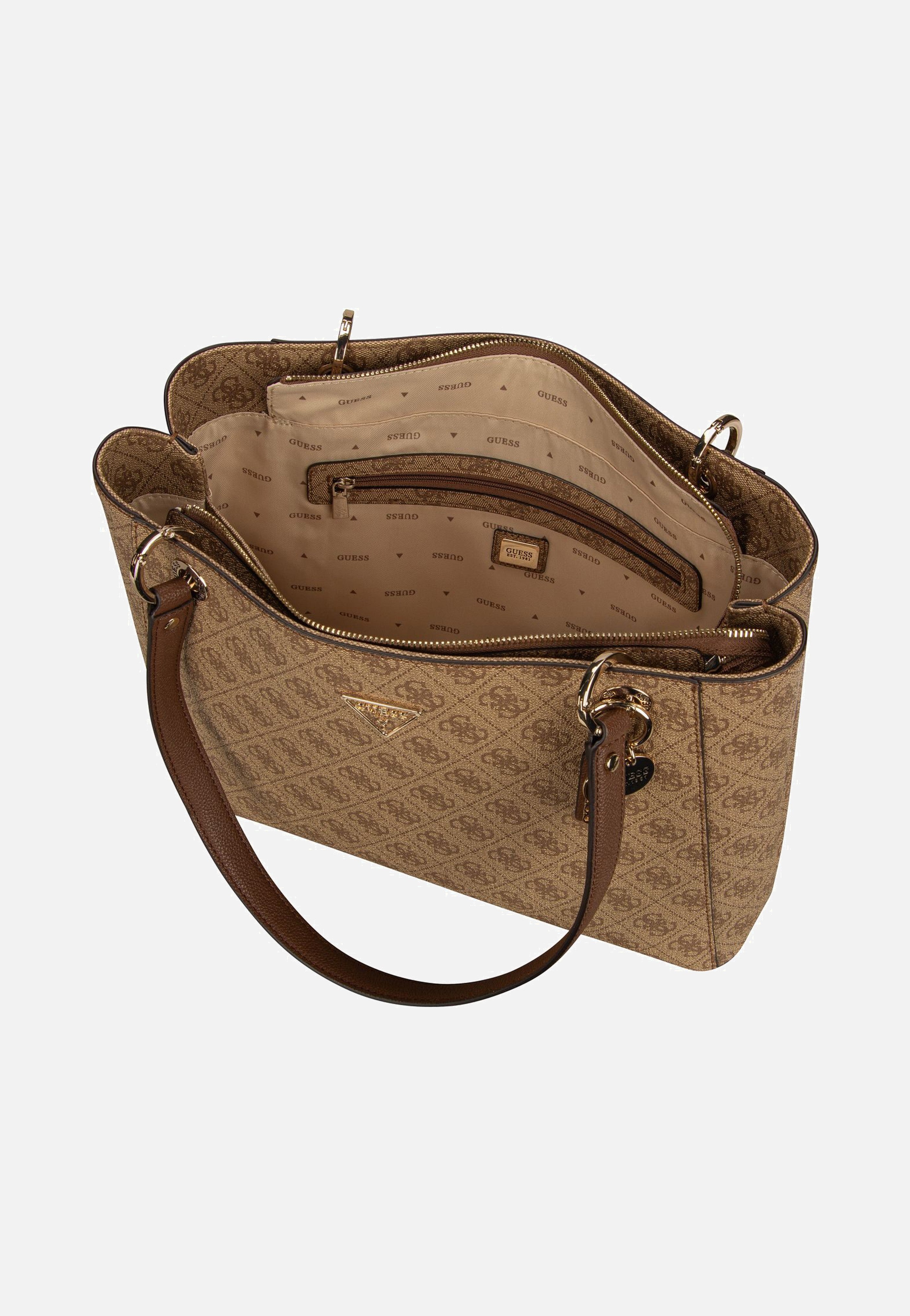 Guess Noelle II TO 72250 Logo Latte/Brown Shopper