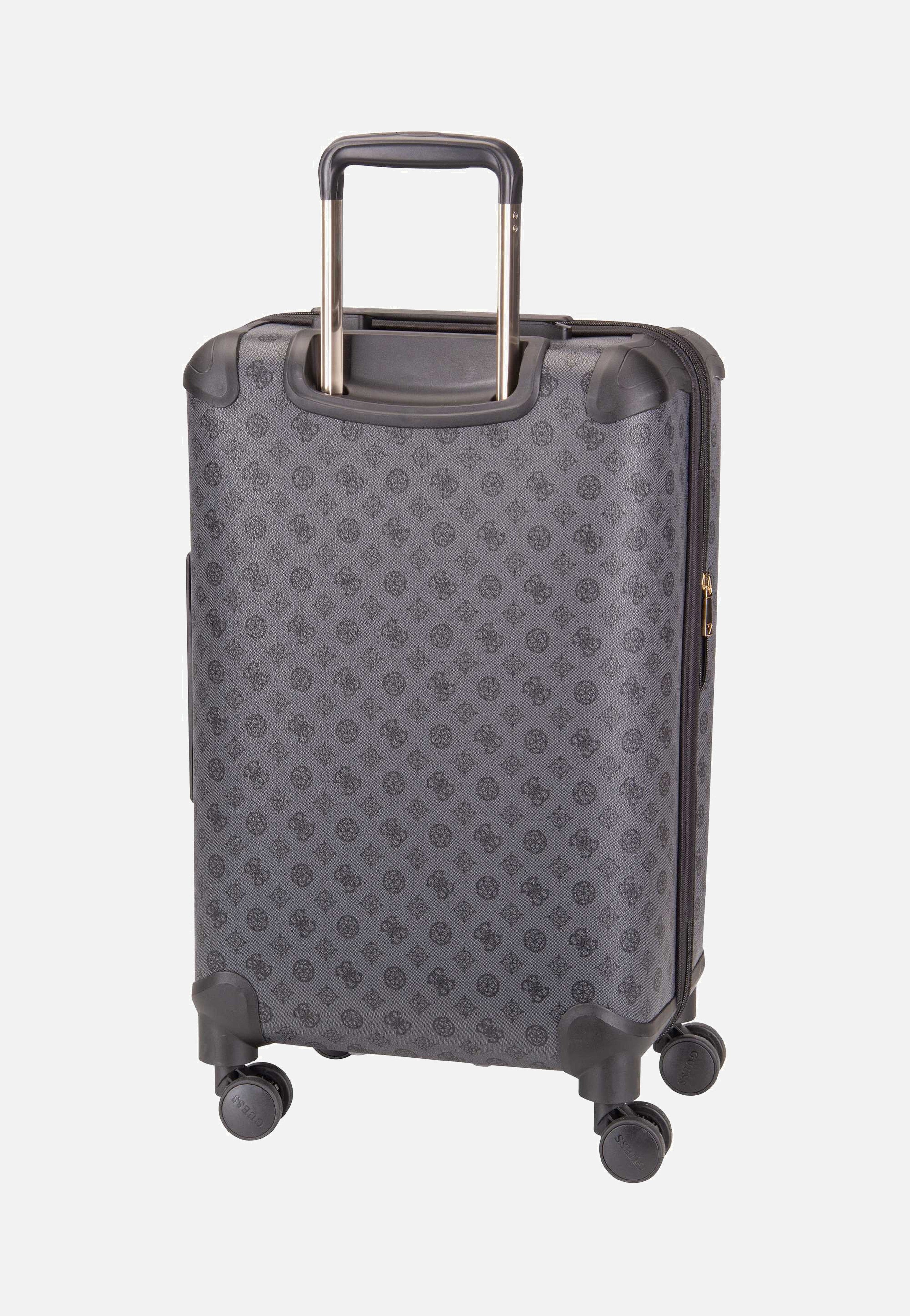 Guess Wilder 22 in 8-Wheeler Logo Charcoal Koffer