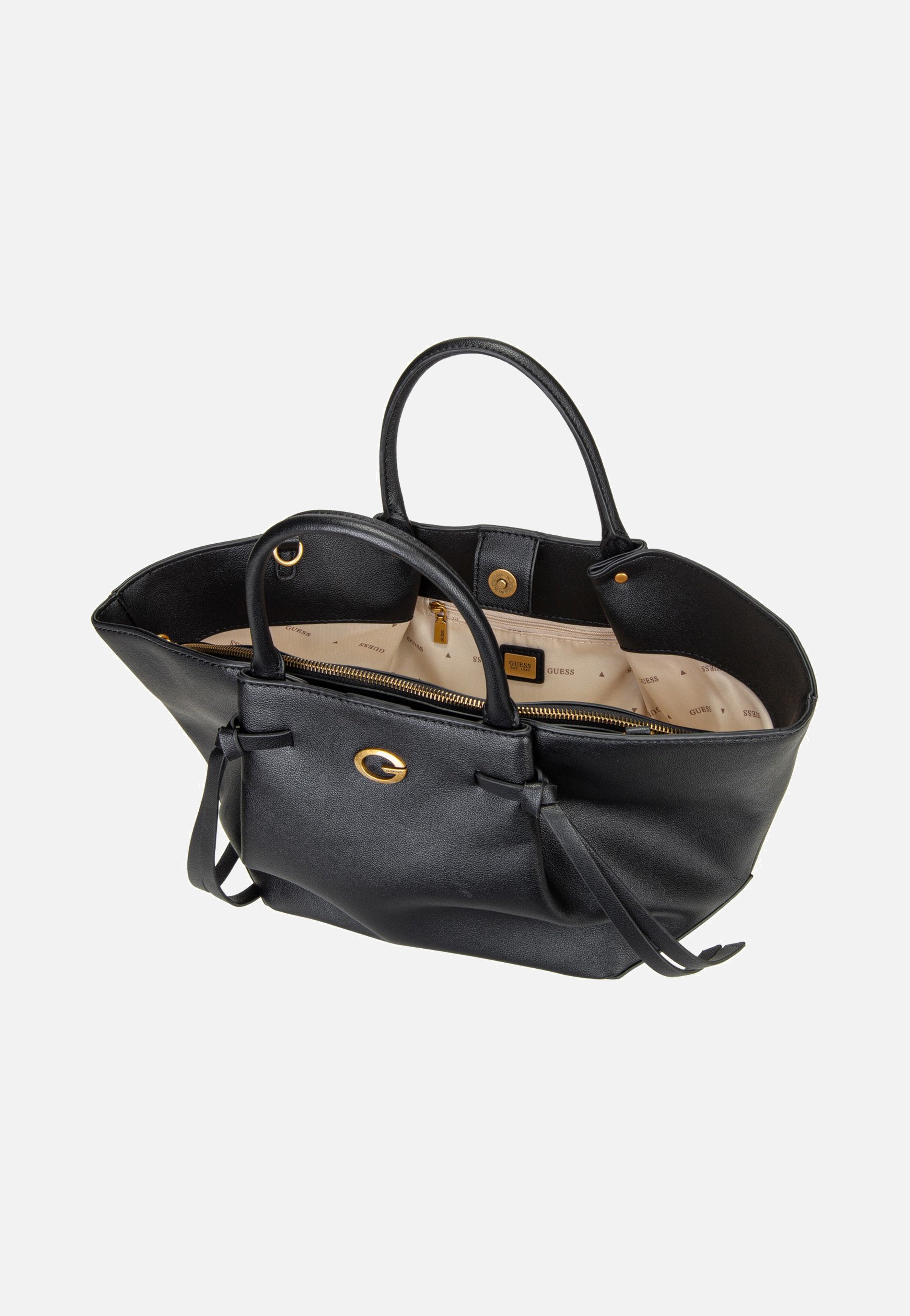 Guess Allegra Girlfriend 37060 Black Satchel