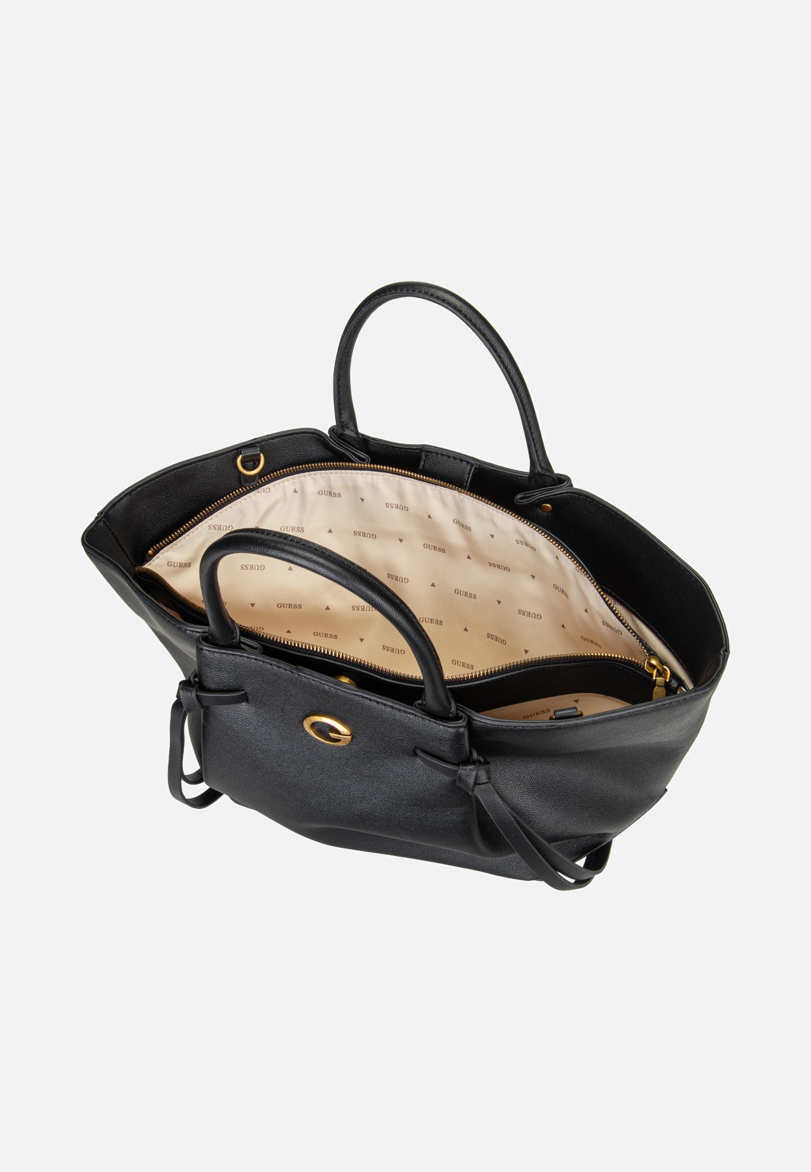 Guess Allegra Girlfriend 37060 Black Satchel