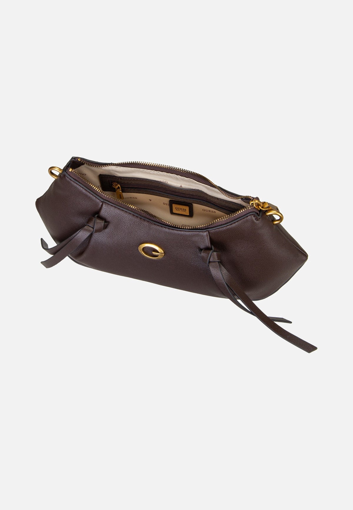 Guess Allegra Shoulder 37180 Brown Schultertasche