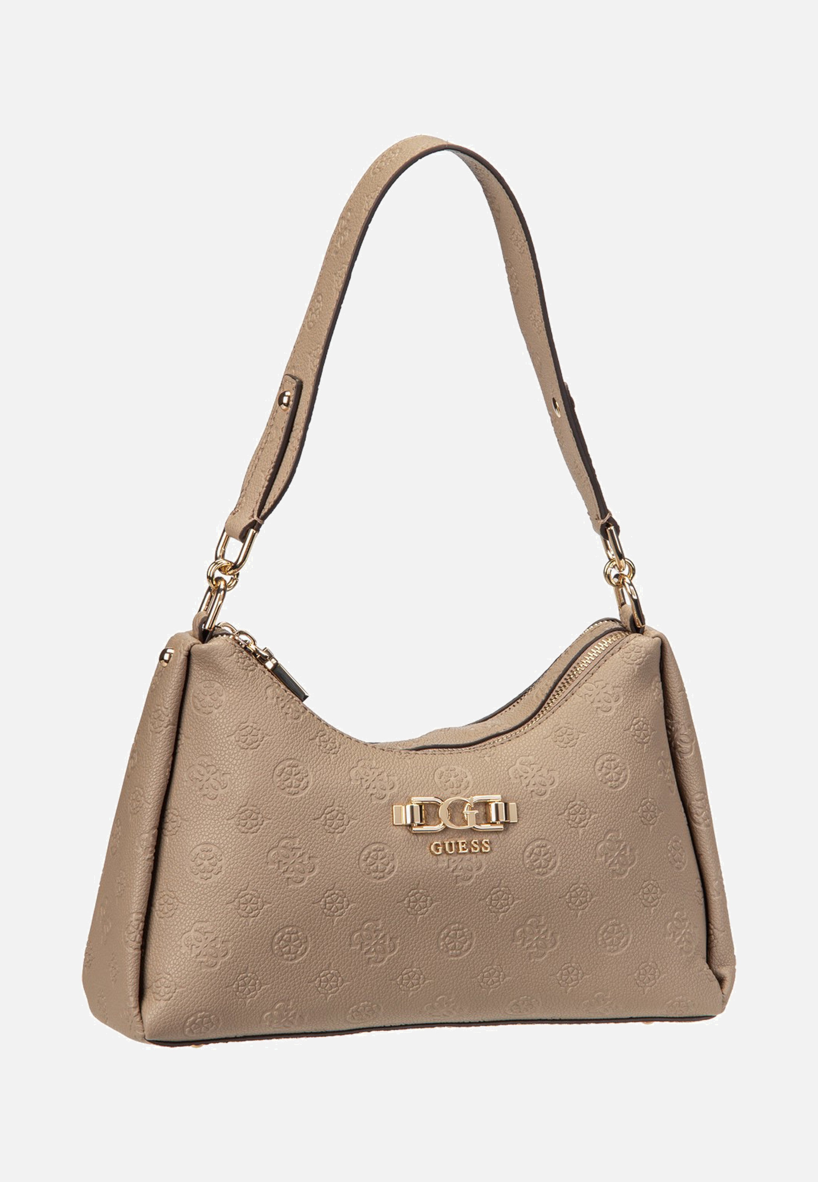 Guess Anise Double Zip 16180 Dark Oak Schultertasche