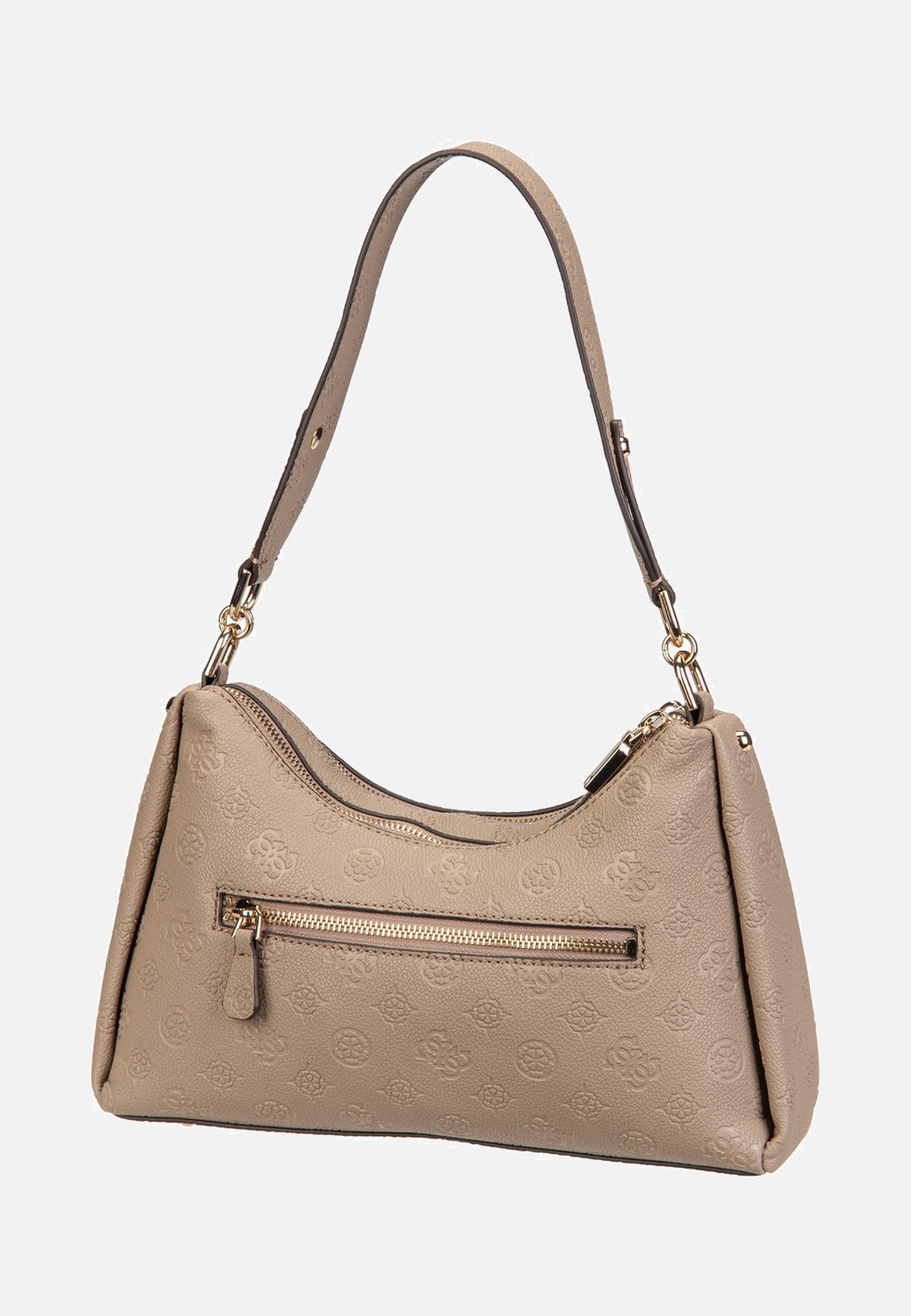 Guess Anise Double Zip 16180 Dark Oak Schultertasche