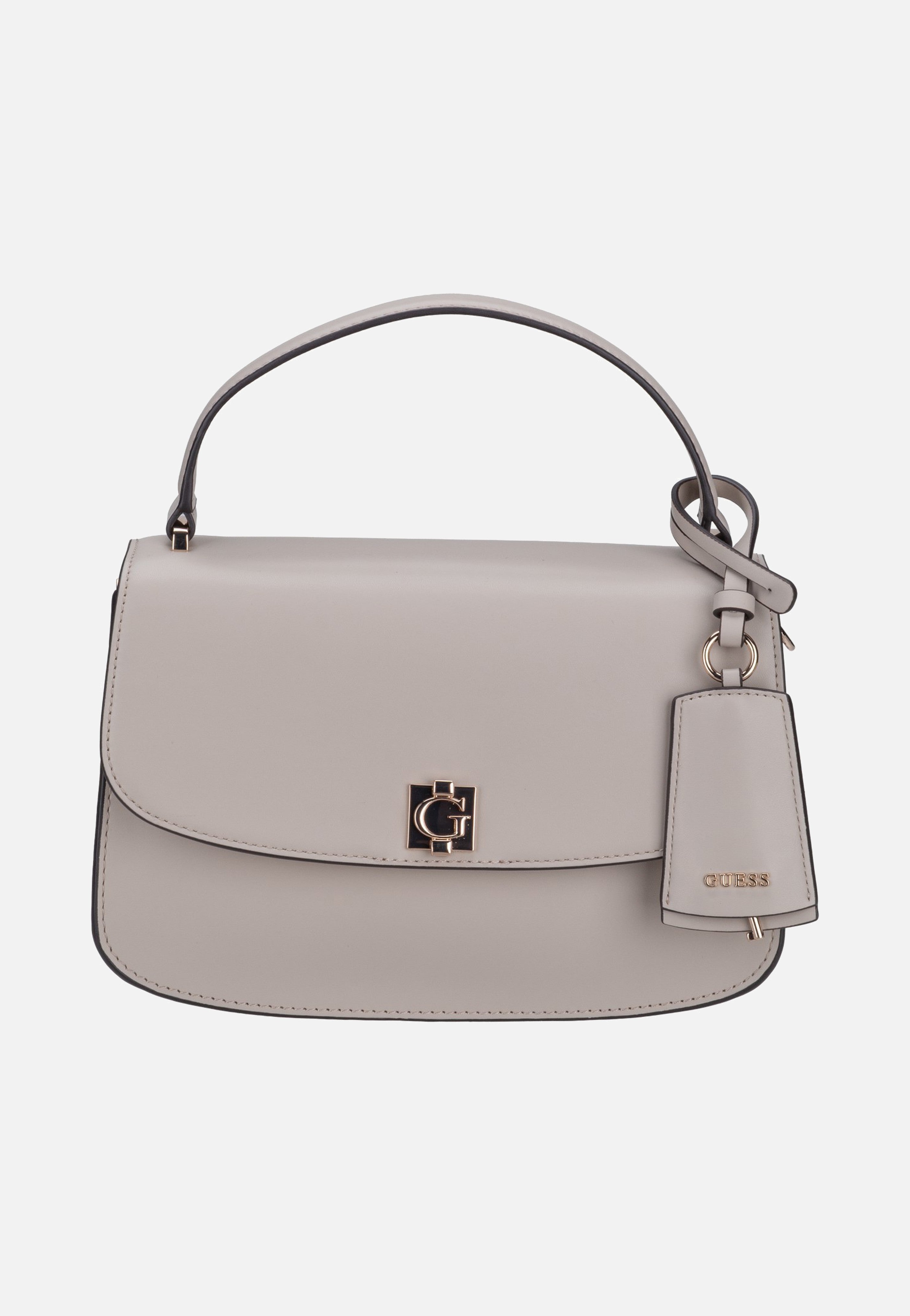 Guess Audrey Convertible Flap 34210 Light Taupe Handle Bag