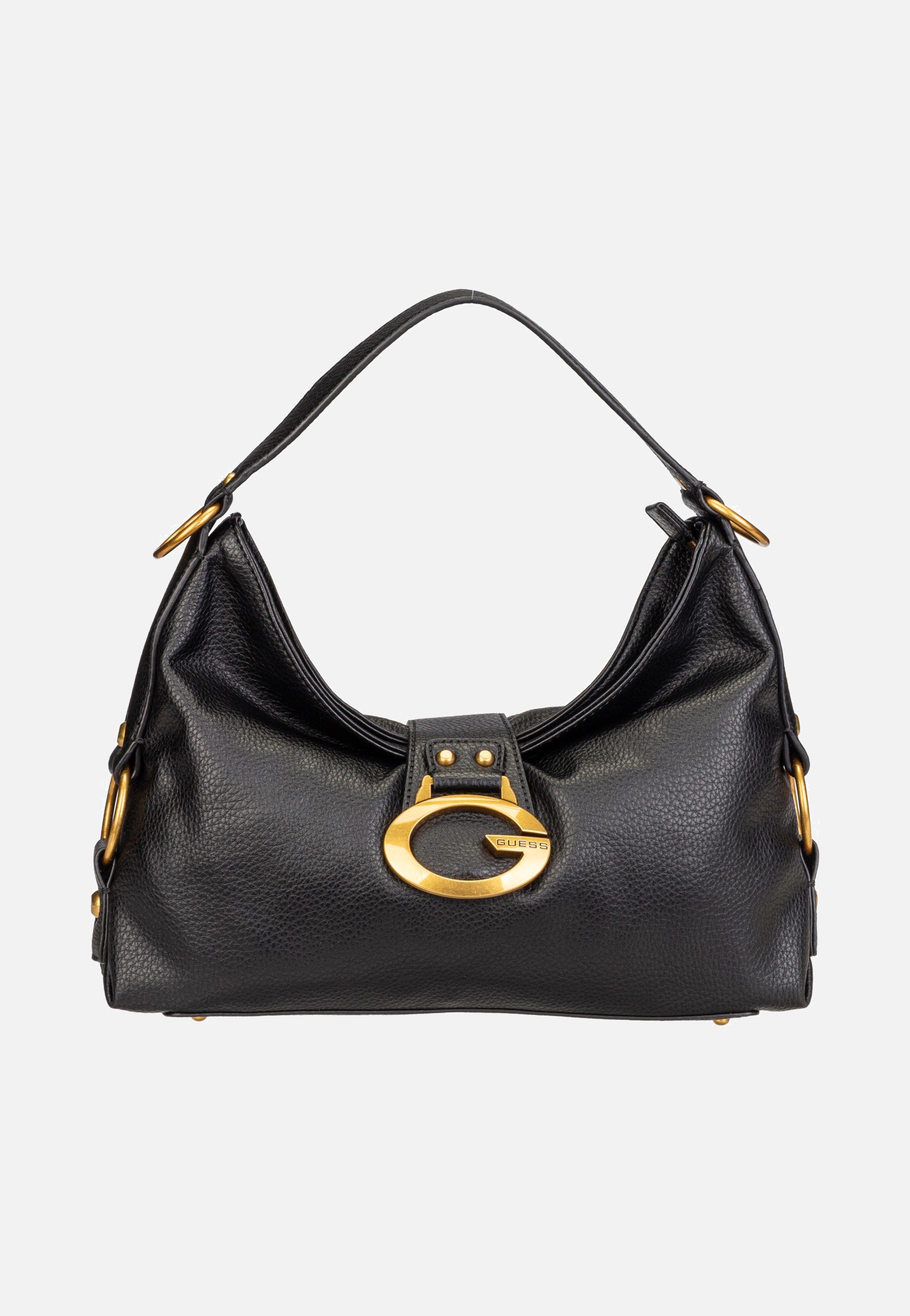Guess Camden Shoulder Black Schultertasche