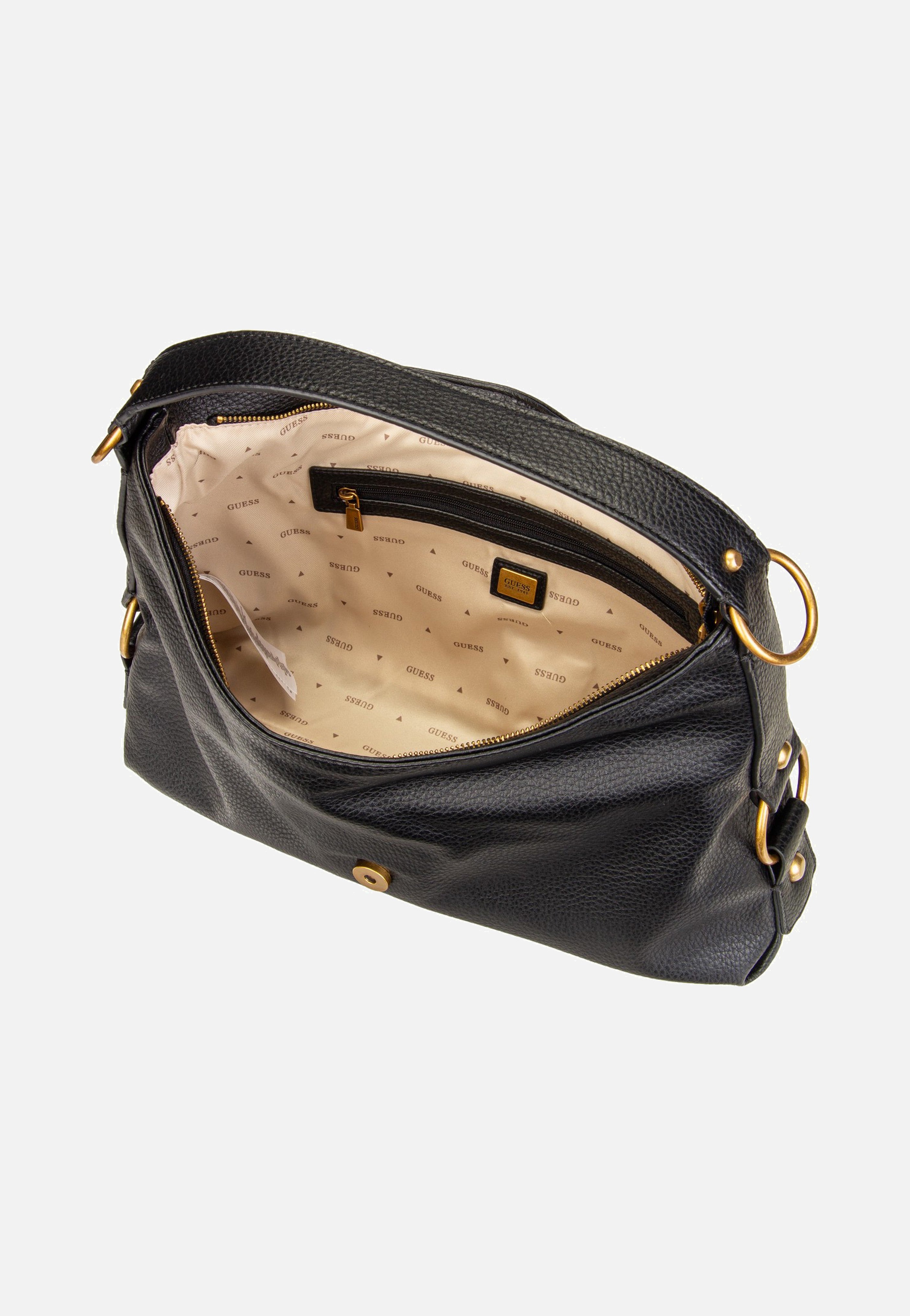 Guess Camden Shoulder Black Schultertasche