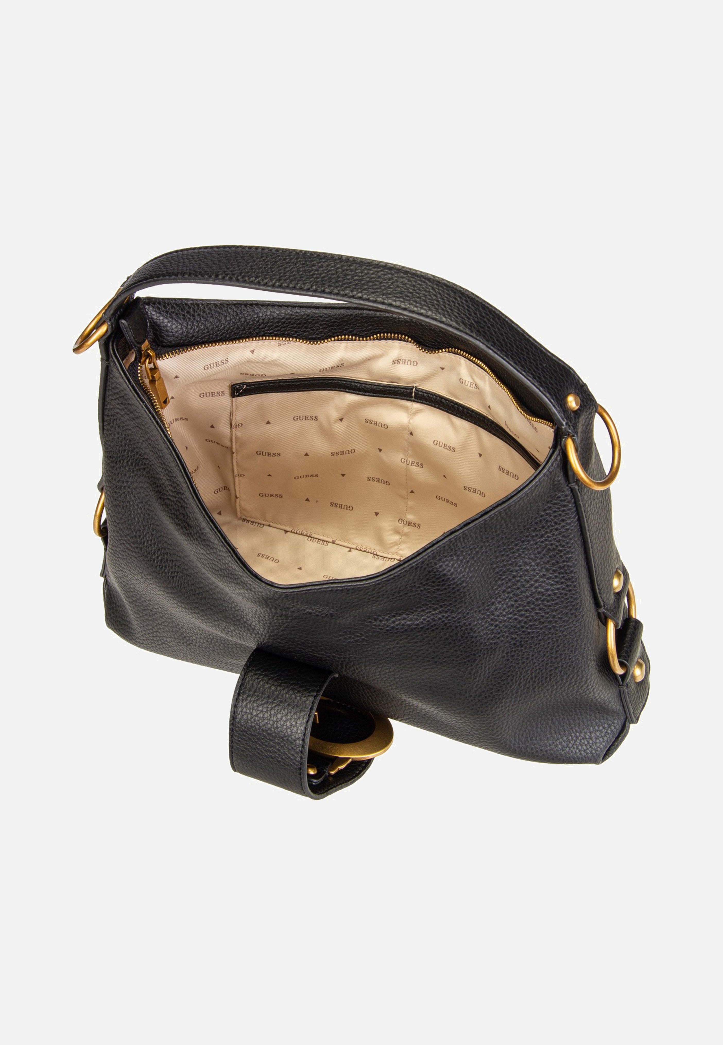 Guess Camden Shoulder Black Schultertasche