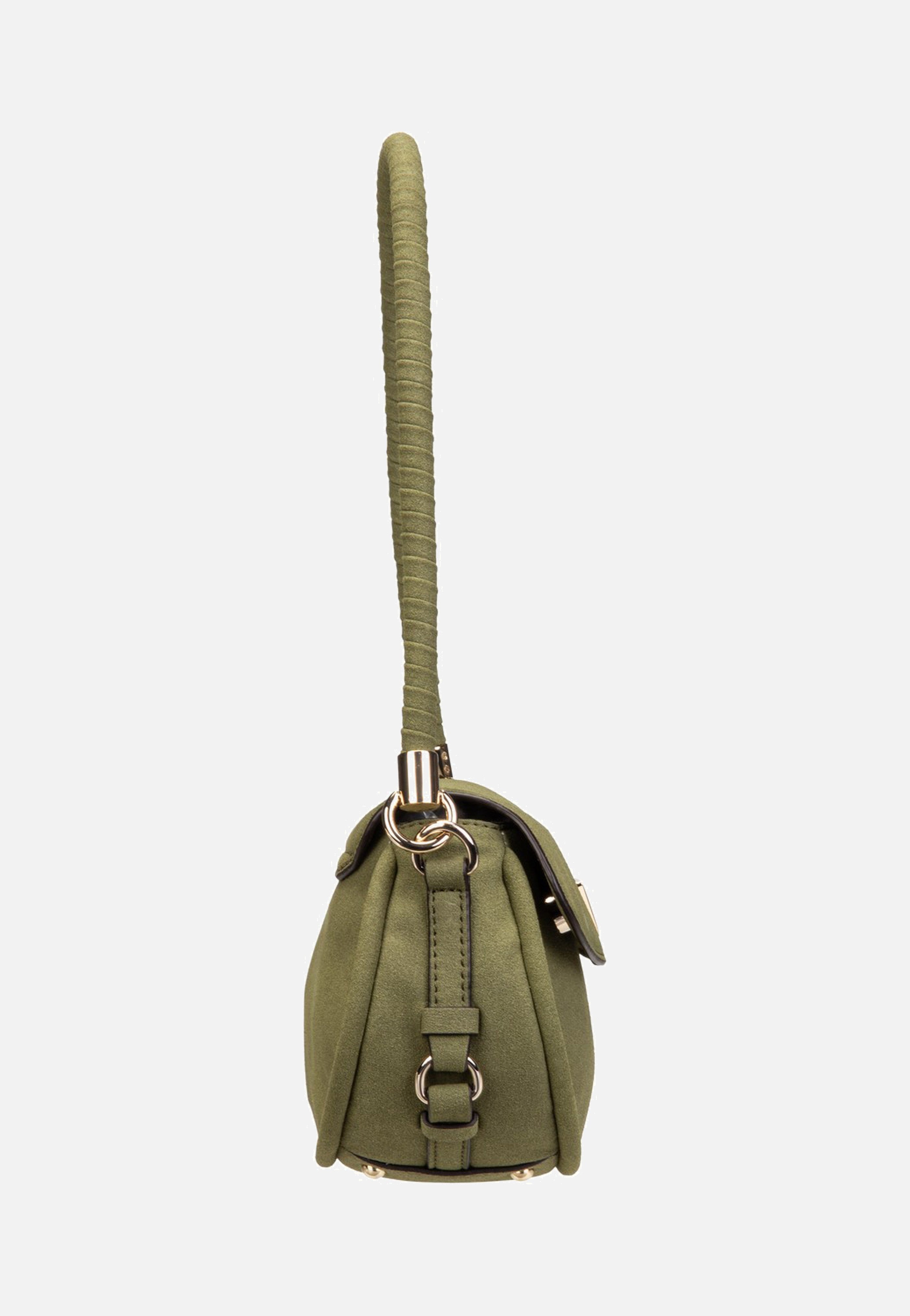 Guess Danya Flap Shoulder Olive Schultertasche