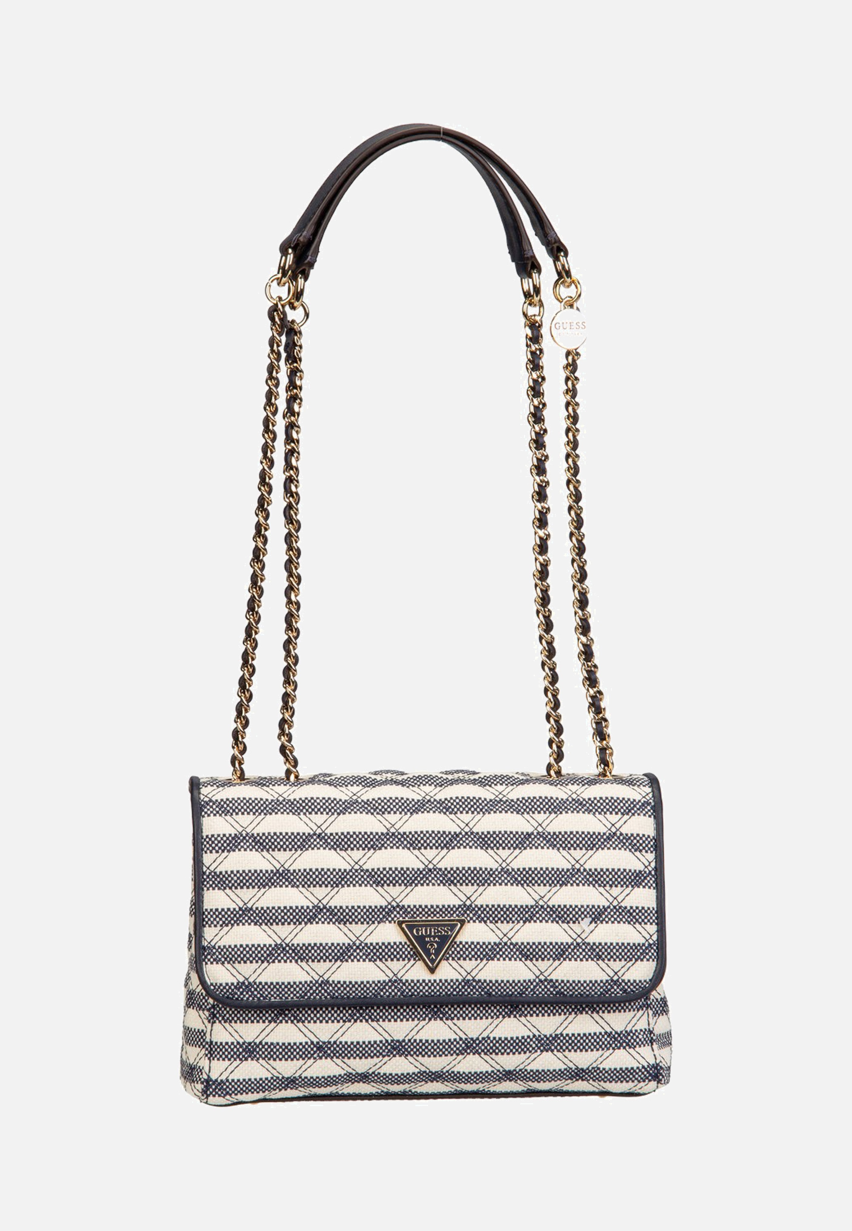 Guess Giully II 2 Comp Conv Flap Navy Multi Umhängetasche
