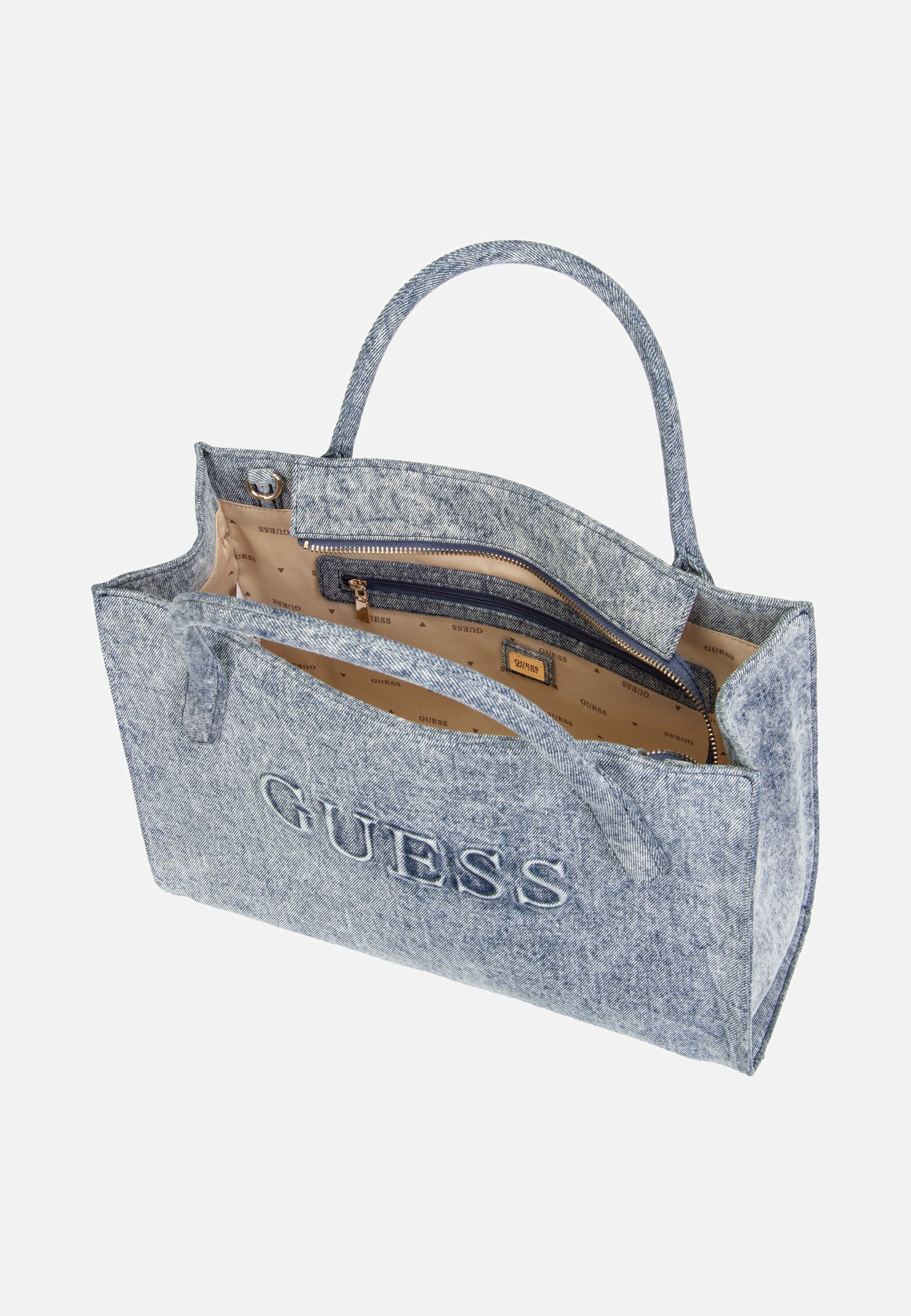 Guess Jodi Tote Denim Tote Bag