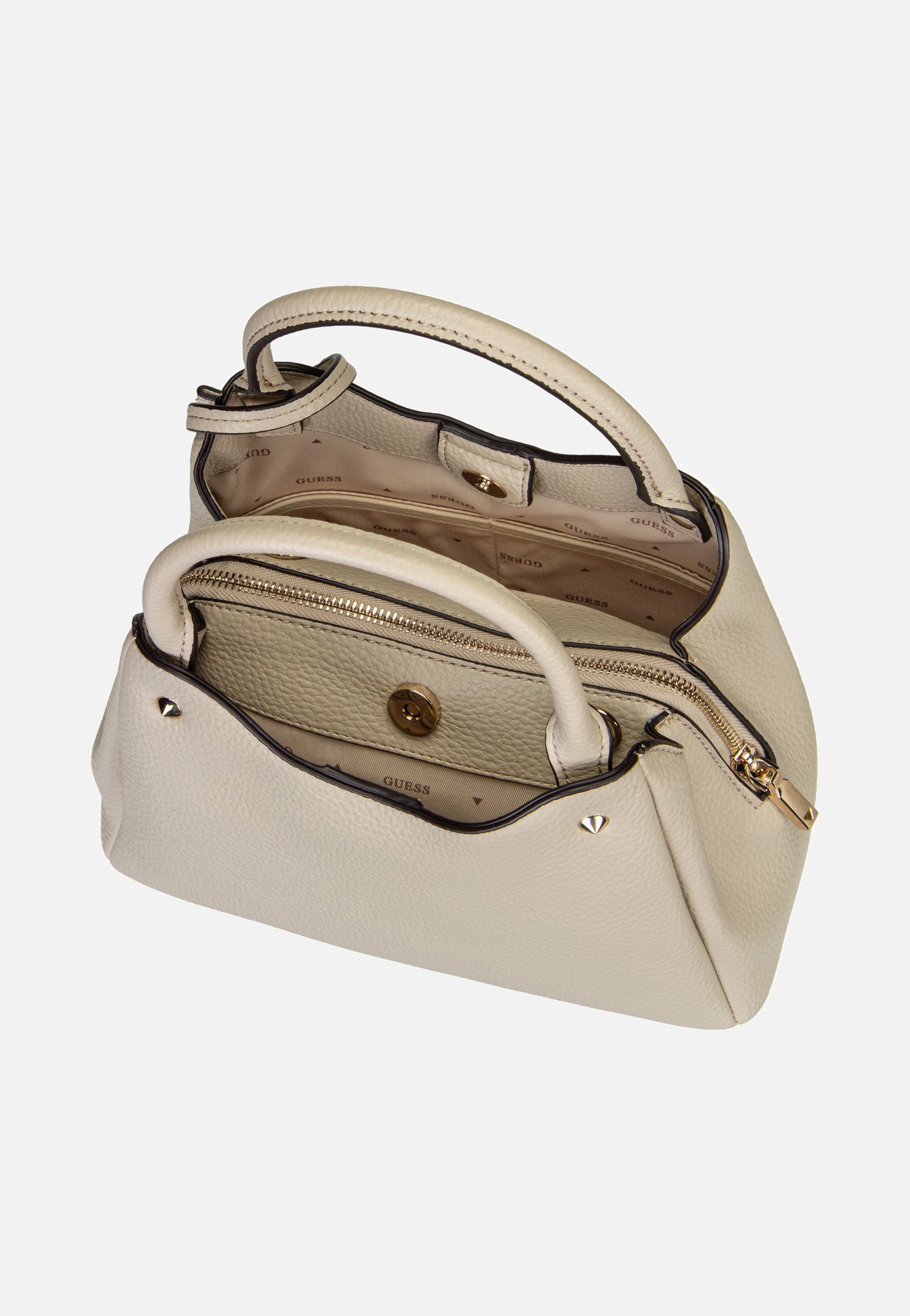 Guess Lorella Small Girlfriend 6220 Bone Henkeltasche