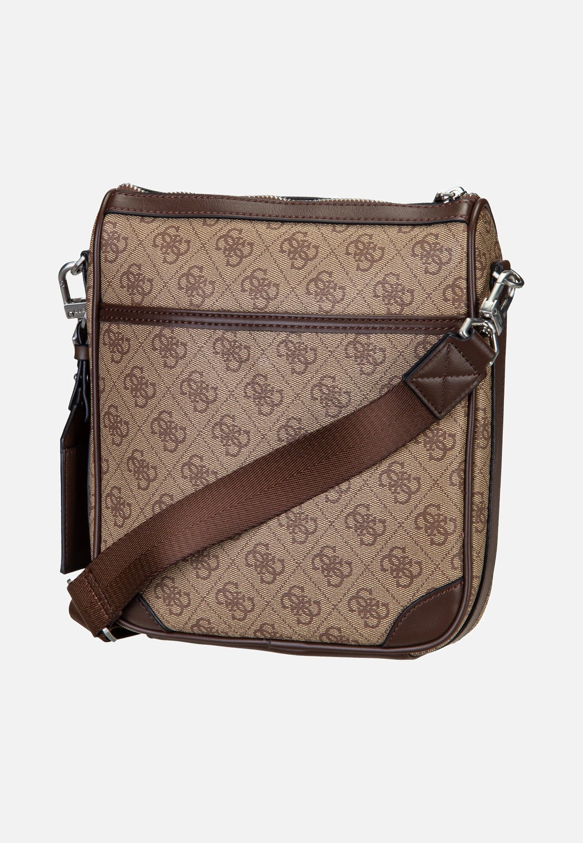 Guess Milano Crossbody 2 Beige/Cognac Crossbody Bag