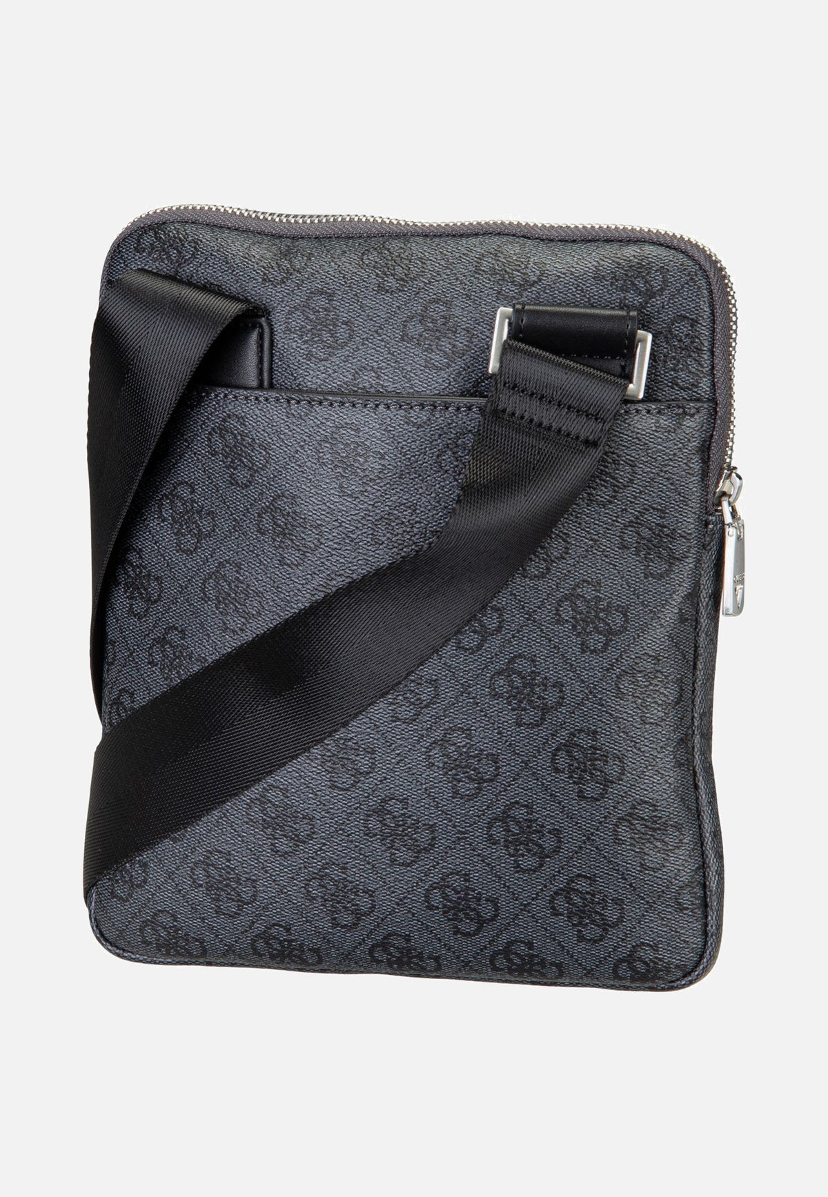 Guess Milano Crossbody Flat Black Crossbody Bag