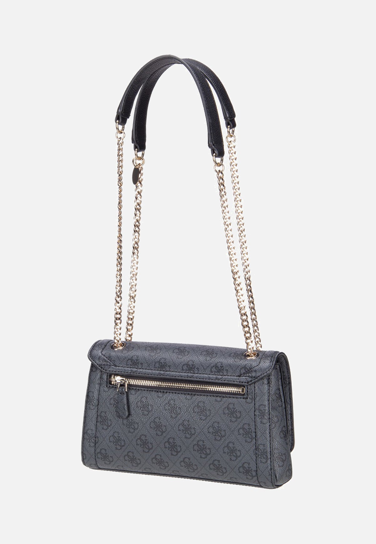 Guess Noelle II Conv XBody Flap 72210 Coal Logo Schultertasche