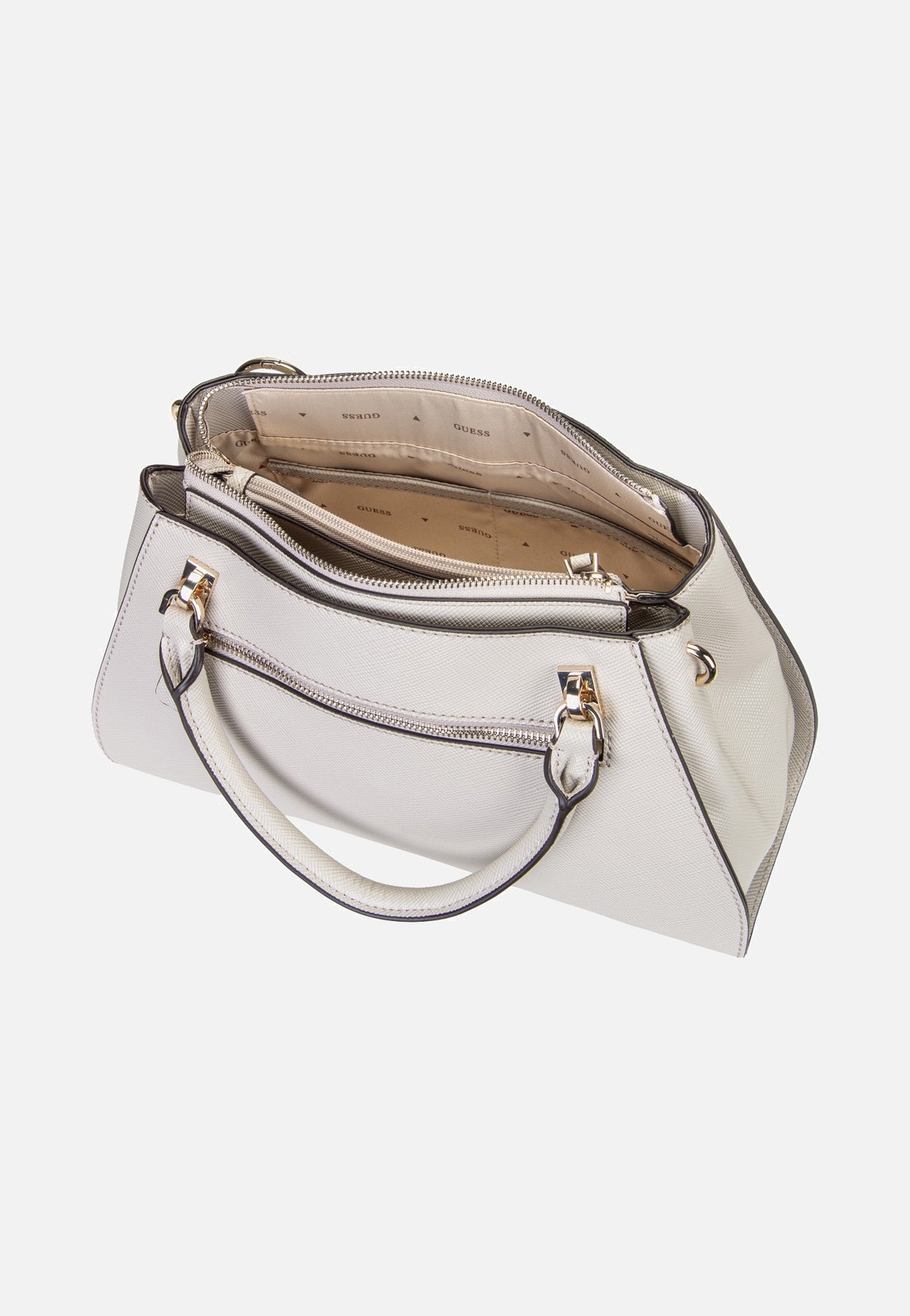 Guess Noelle II Luxury Saffiano 72070 Taupe Henkeltasche