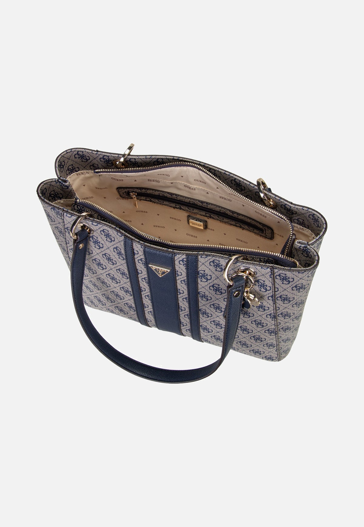 Guess Noelle II TO 72250 Midnight Logo Tote Bag