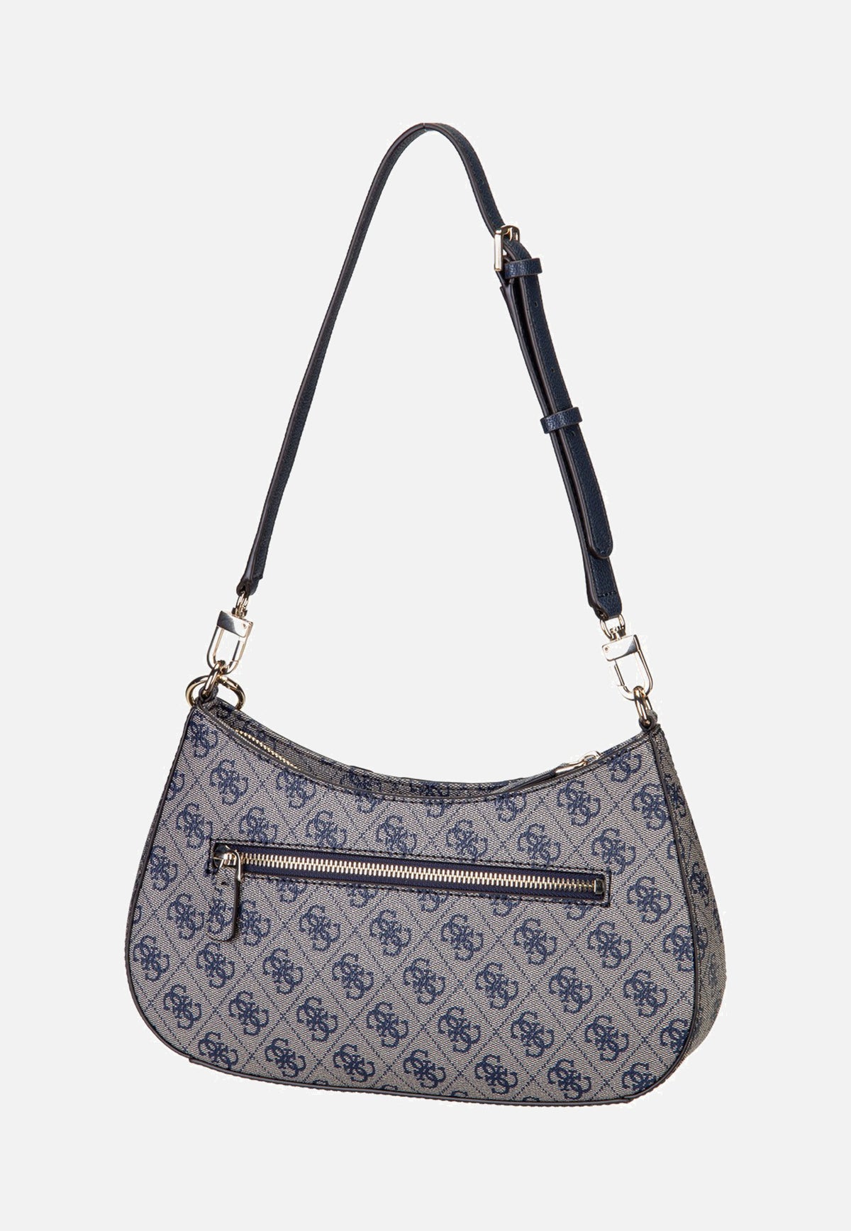 Guess Noelle II Top Zip 72180 Midnight Logo Abendtasche