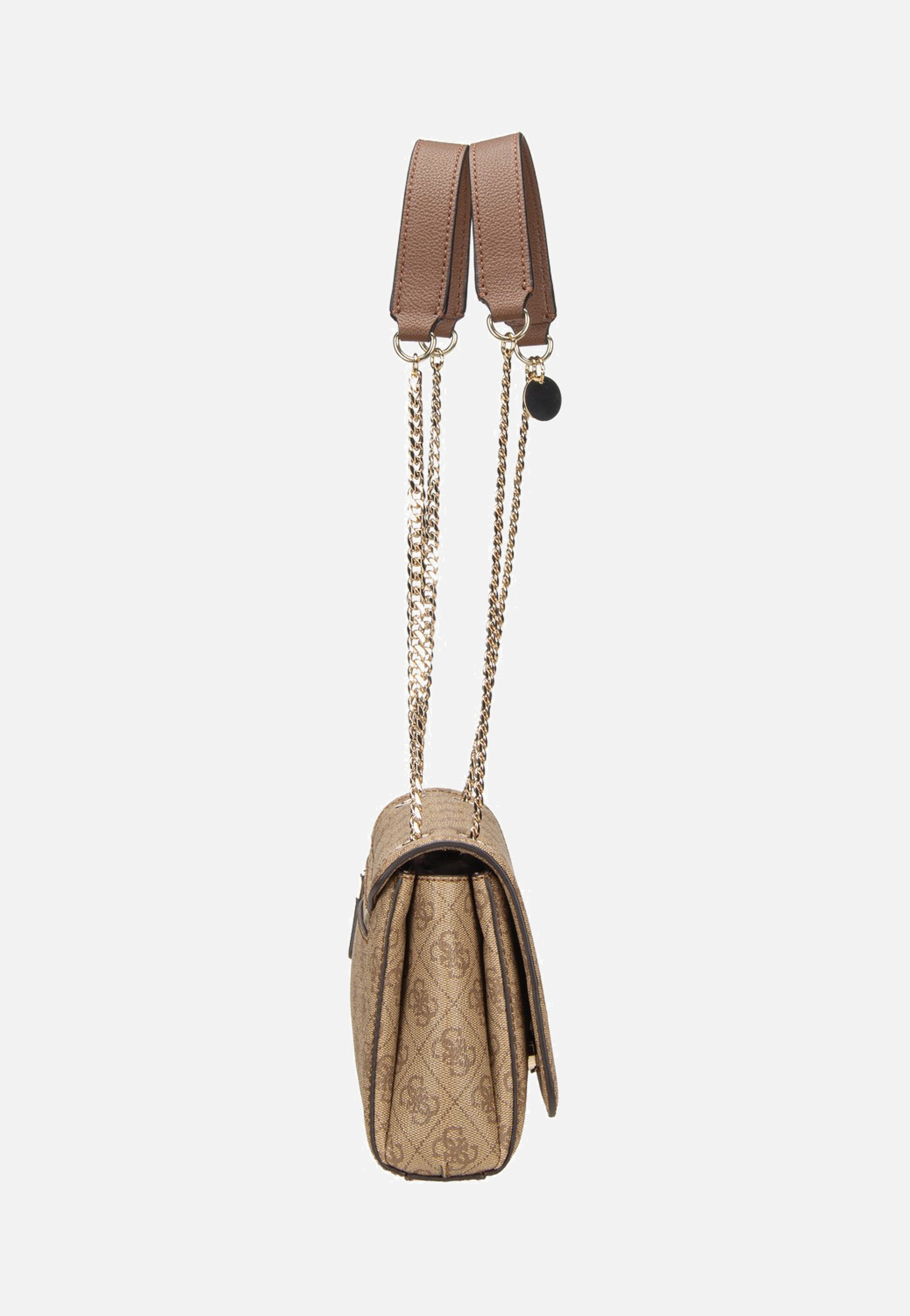 Guess Noelle II Conv XBody Flap 72210 Latte Logo/Brown Schultertasche