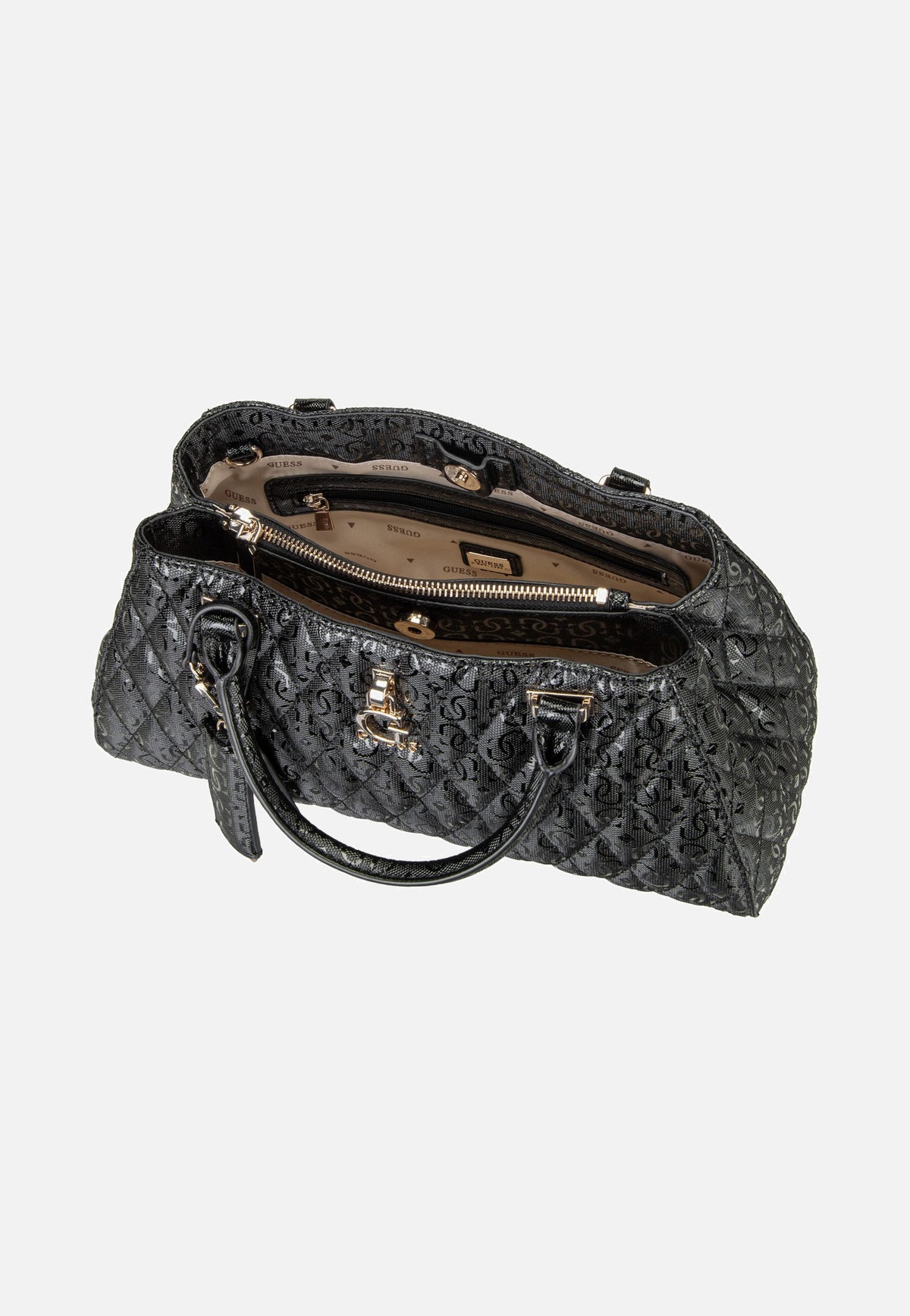 Guess Tamara Girlfriend 23060 Black Satchel