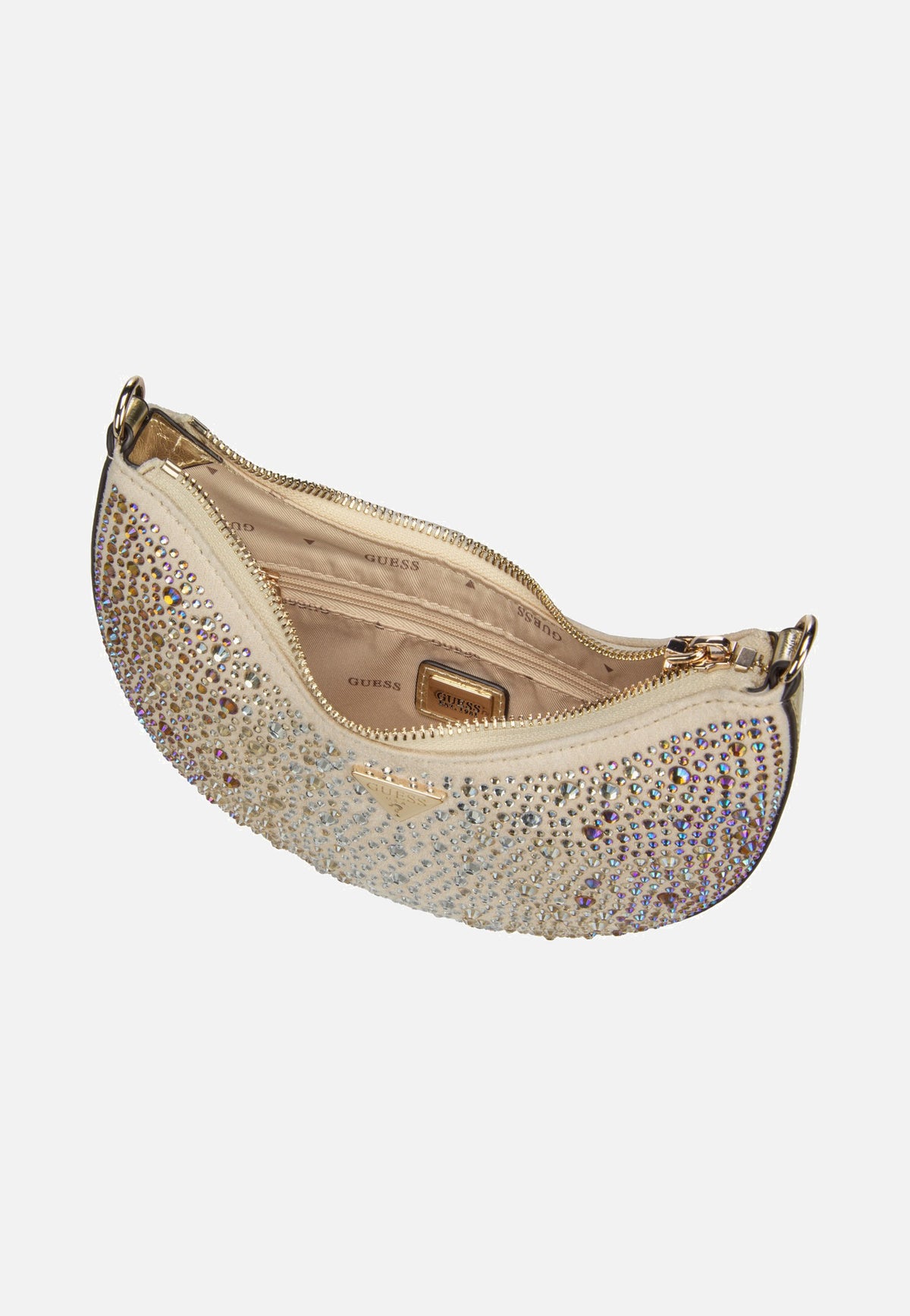 Guess Tasmin Mini 31720 Gold Evening Bag