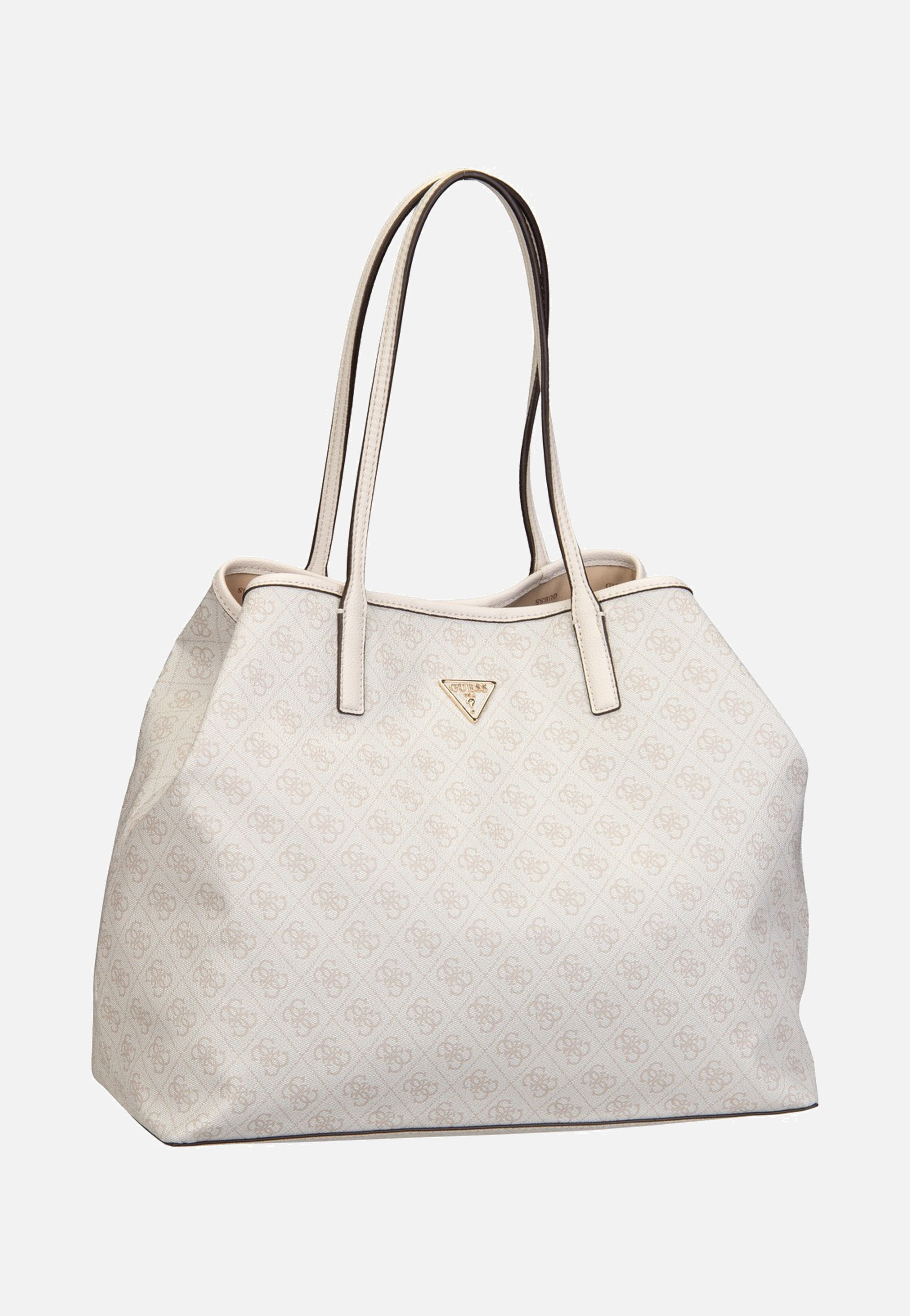 Guess Victtoria Large 2 In 1 51429 Bone Logo Shopper