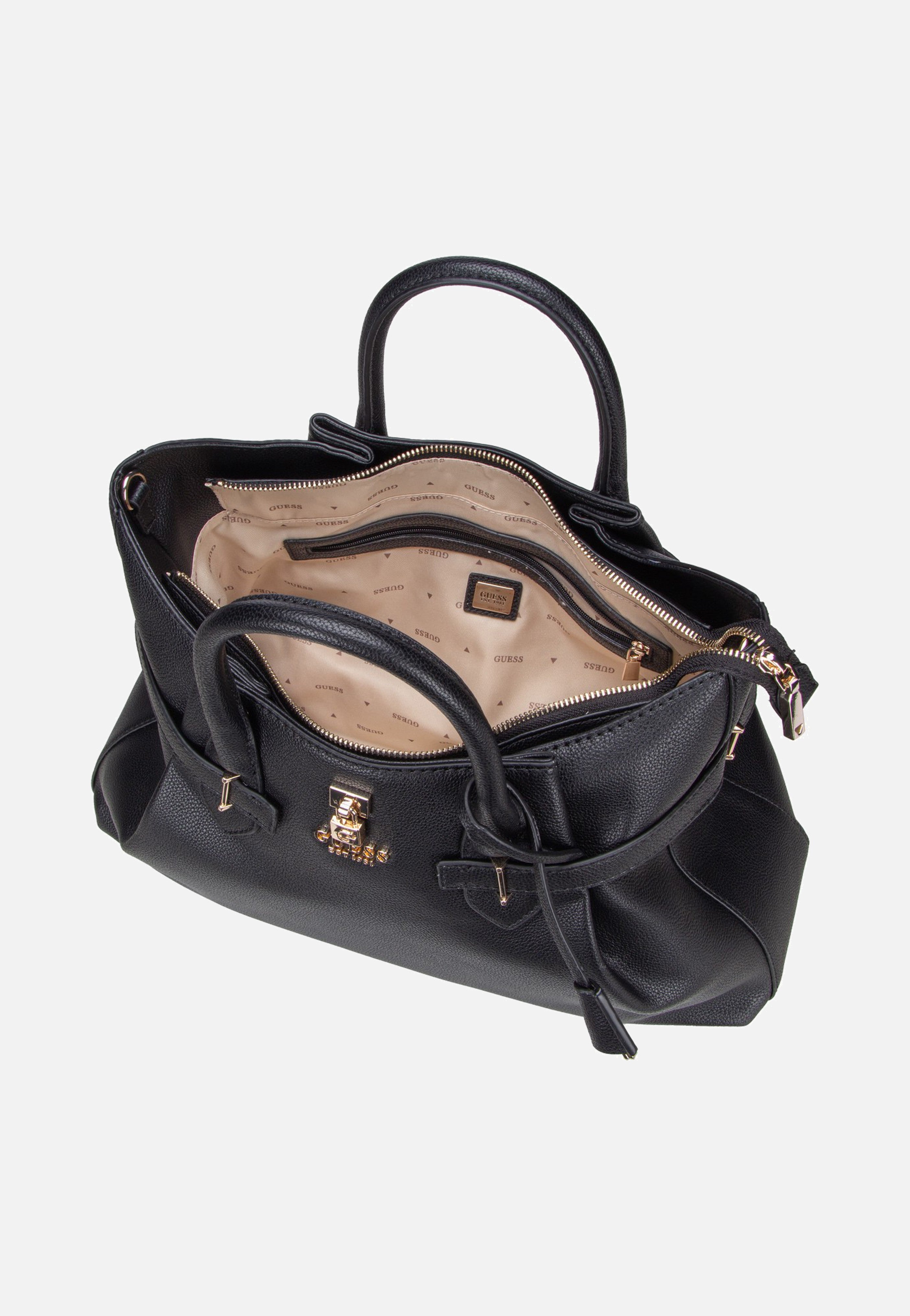 Guess Yesba Girlfriend Black Satchel