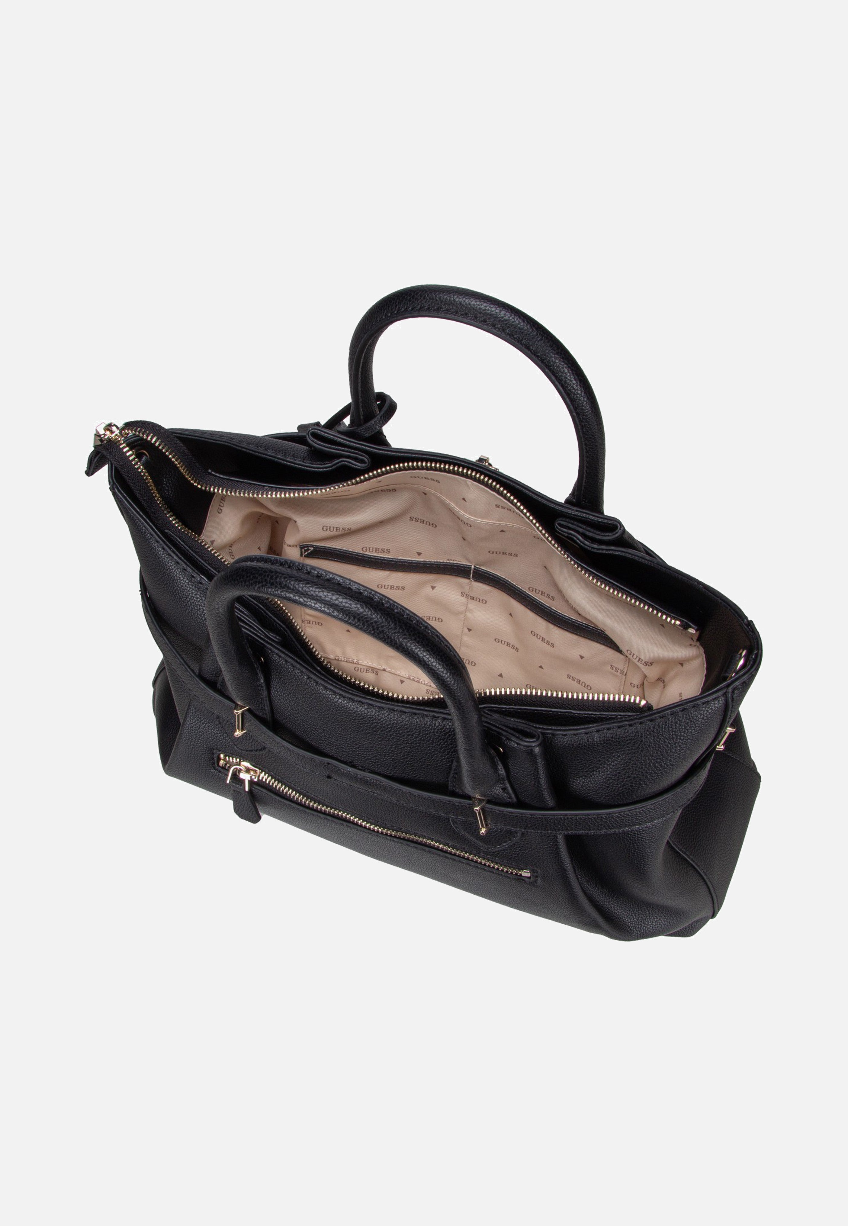 Guess Yesba Girlfriend Black Satchel