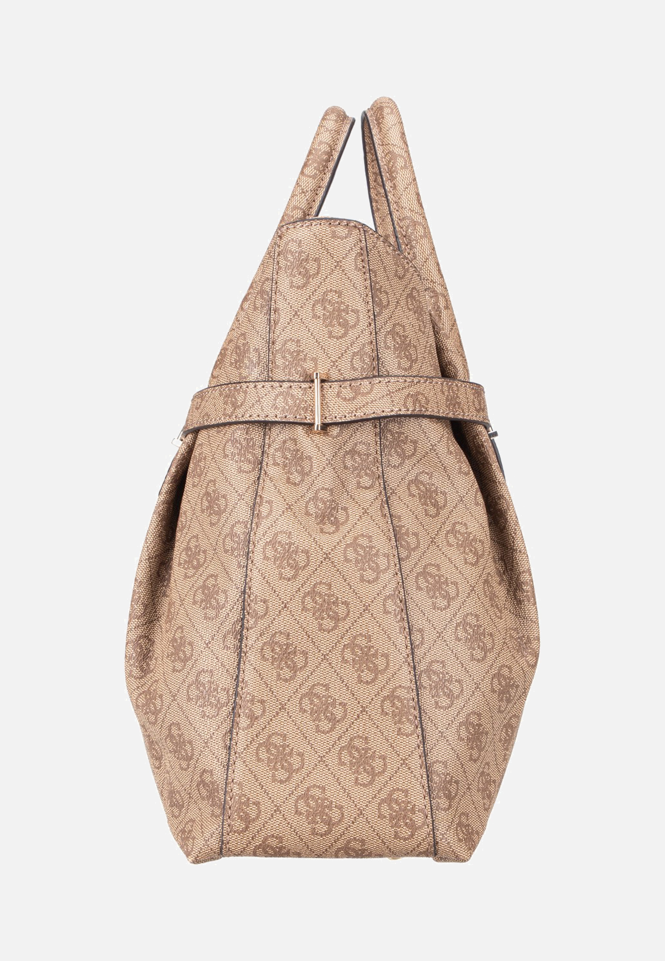 Guess Yesba Girlfriend Latte Logo Satchel