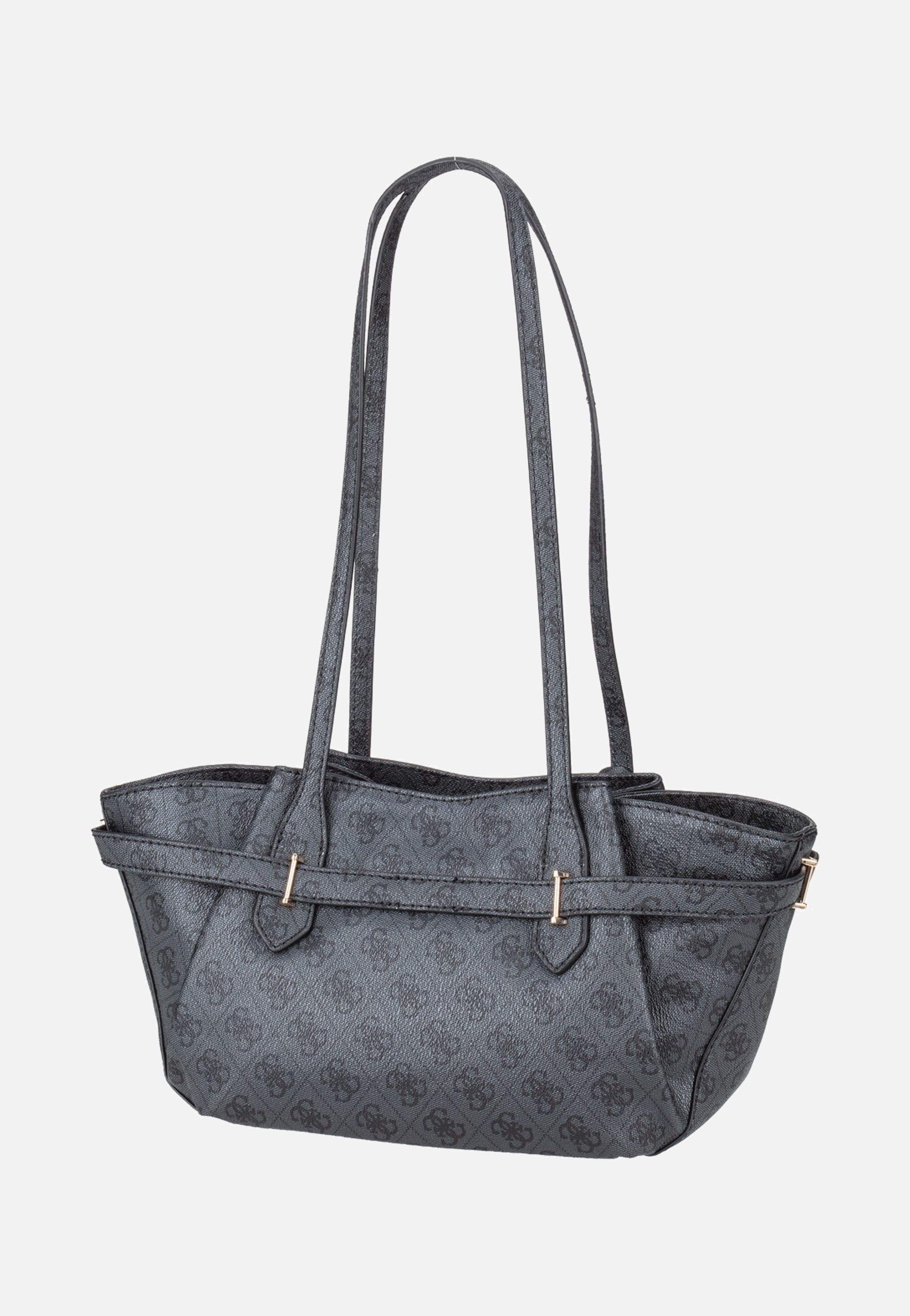 Guess Yesba Girlfriend Shoulder Coal Logo Satchel