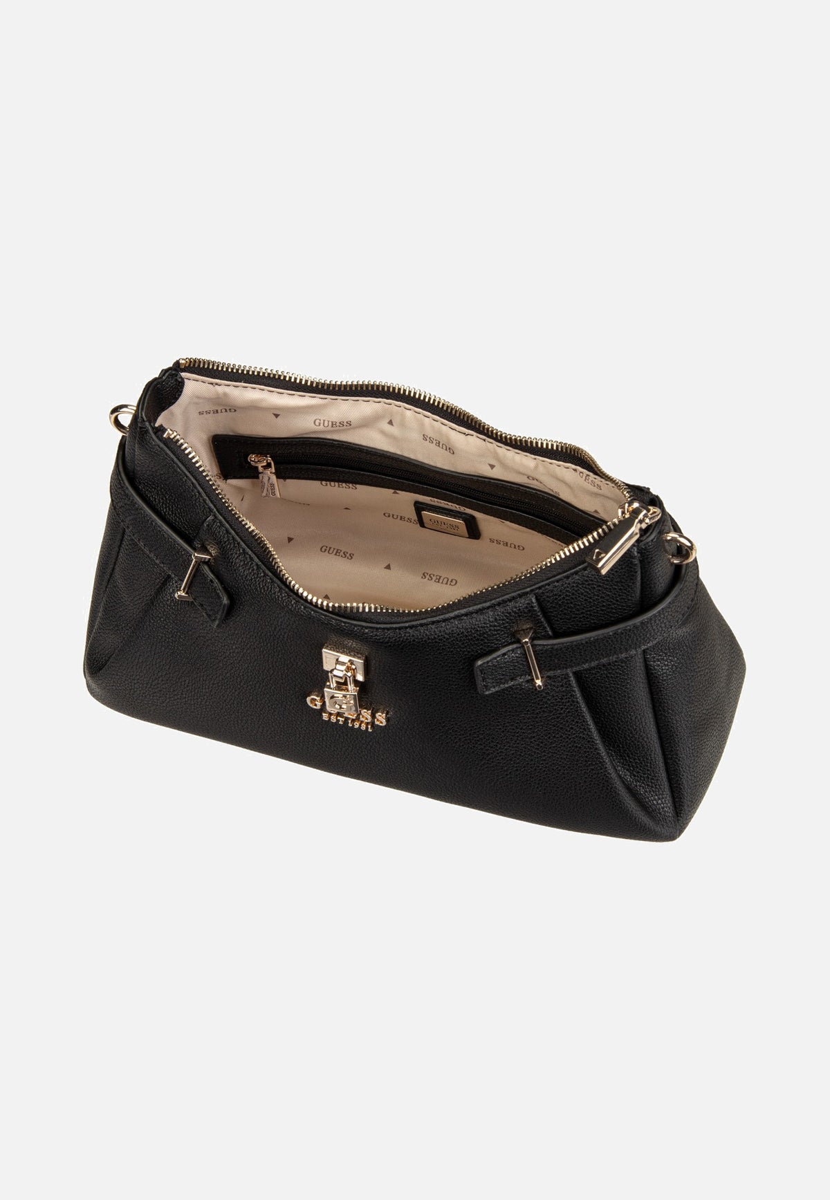 Guess Yesba Shoulder Bag Black Schultertasche