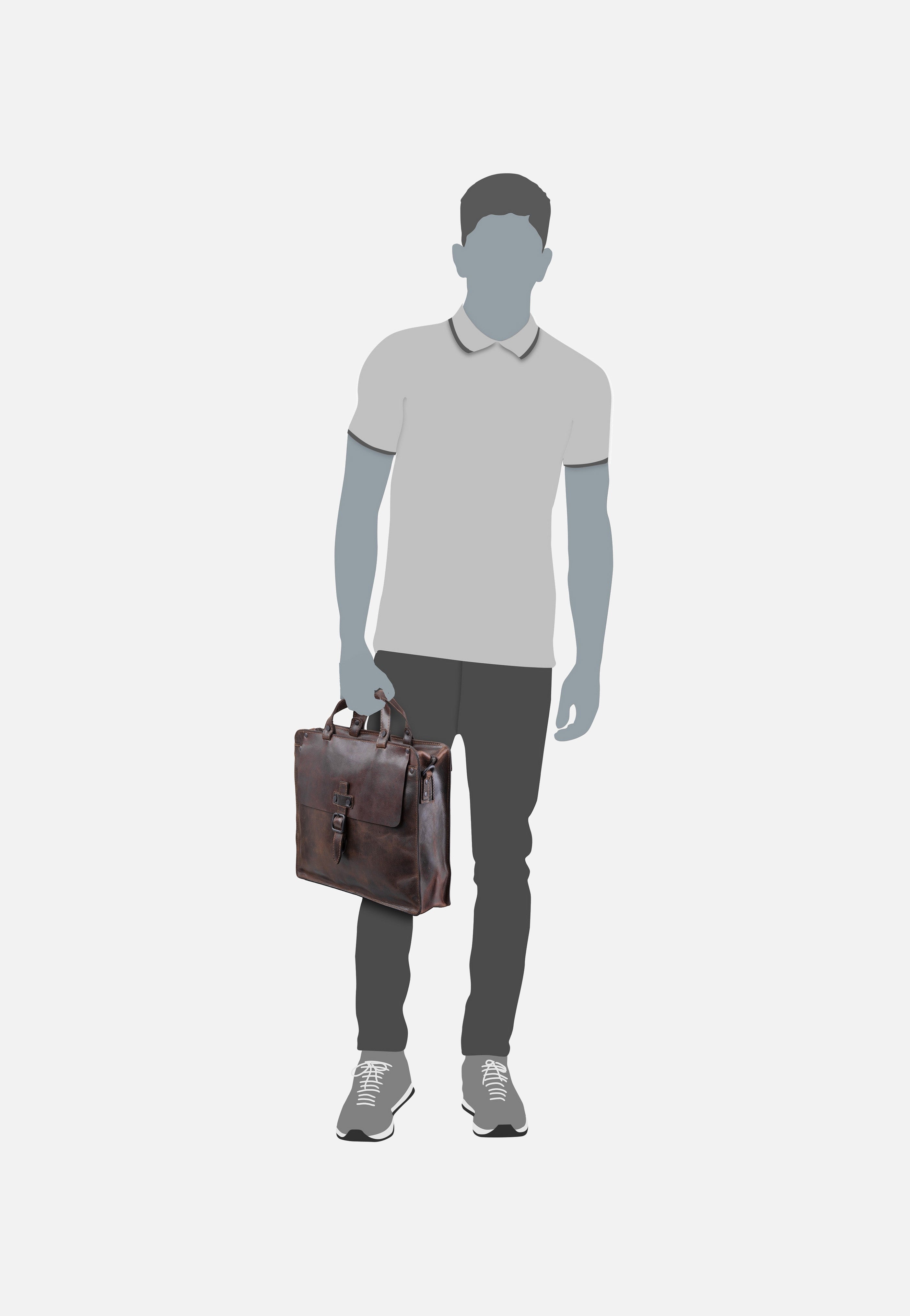 Harold's Aberdeen 2944 S Braun Aktentasche