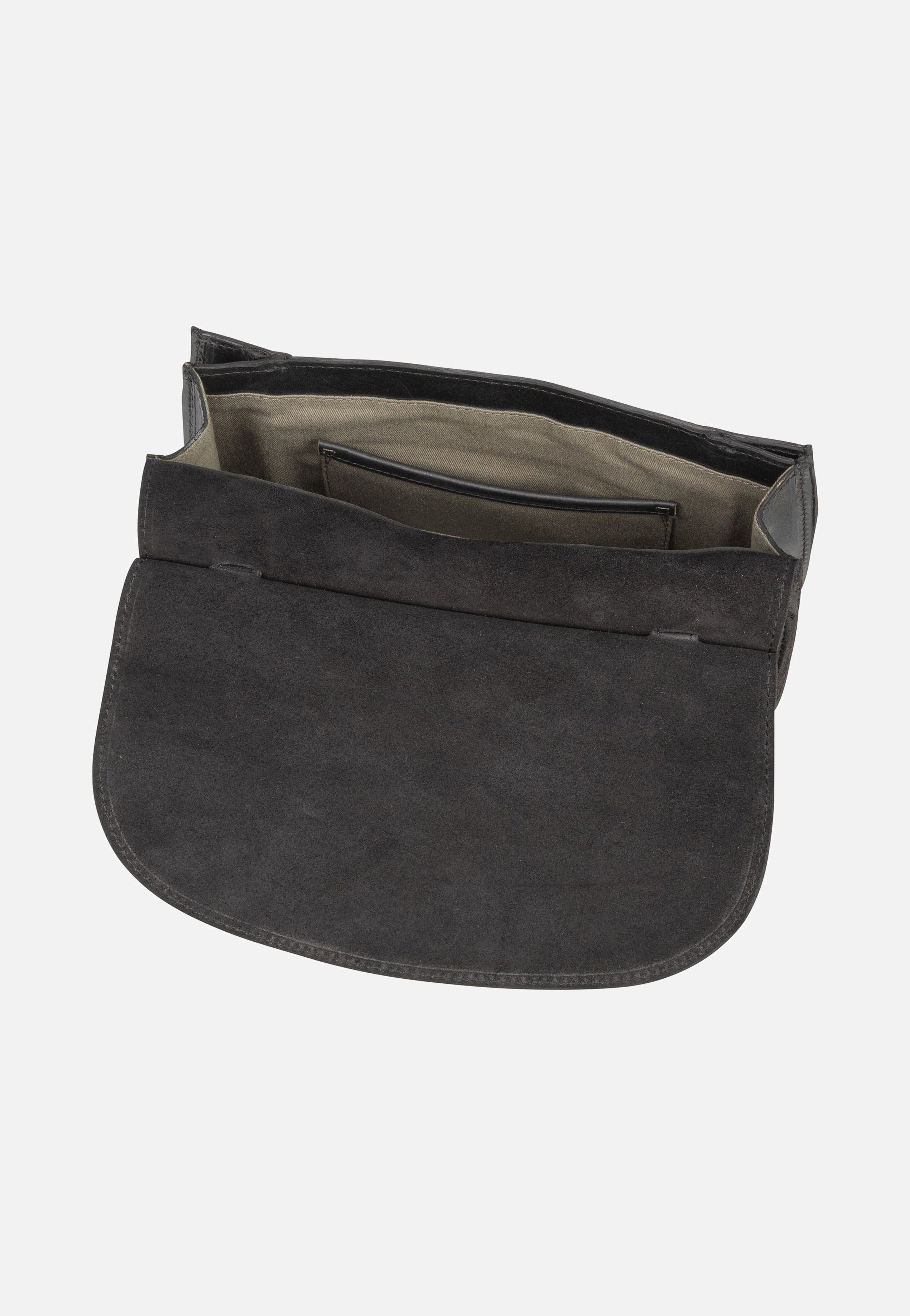 Harold's Aberdeen S Schwarz Saddle Bag