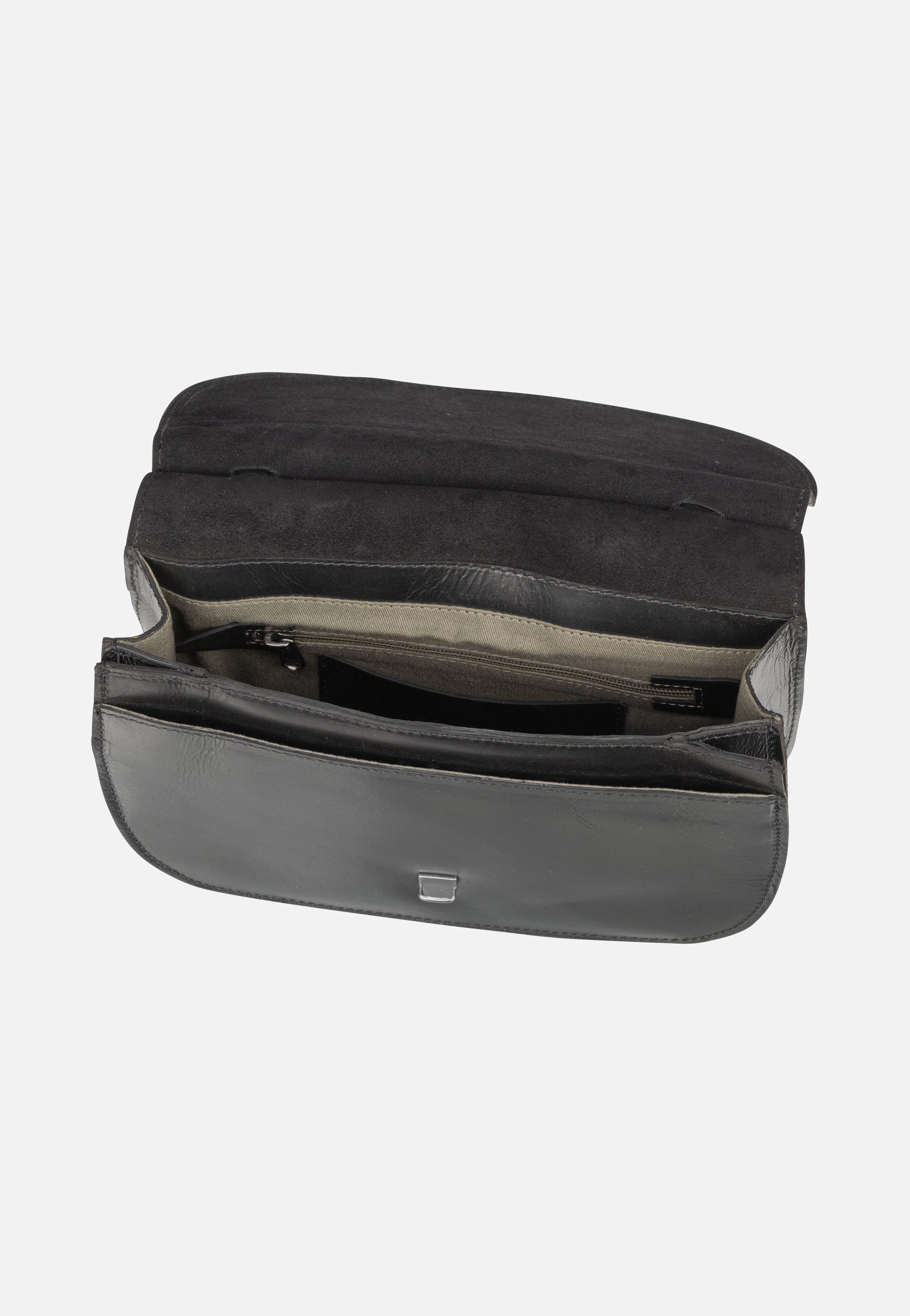 Harold's Aberdeen S Schwarz Saddle Bag