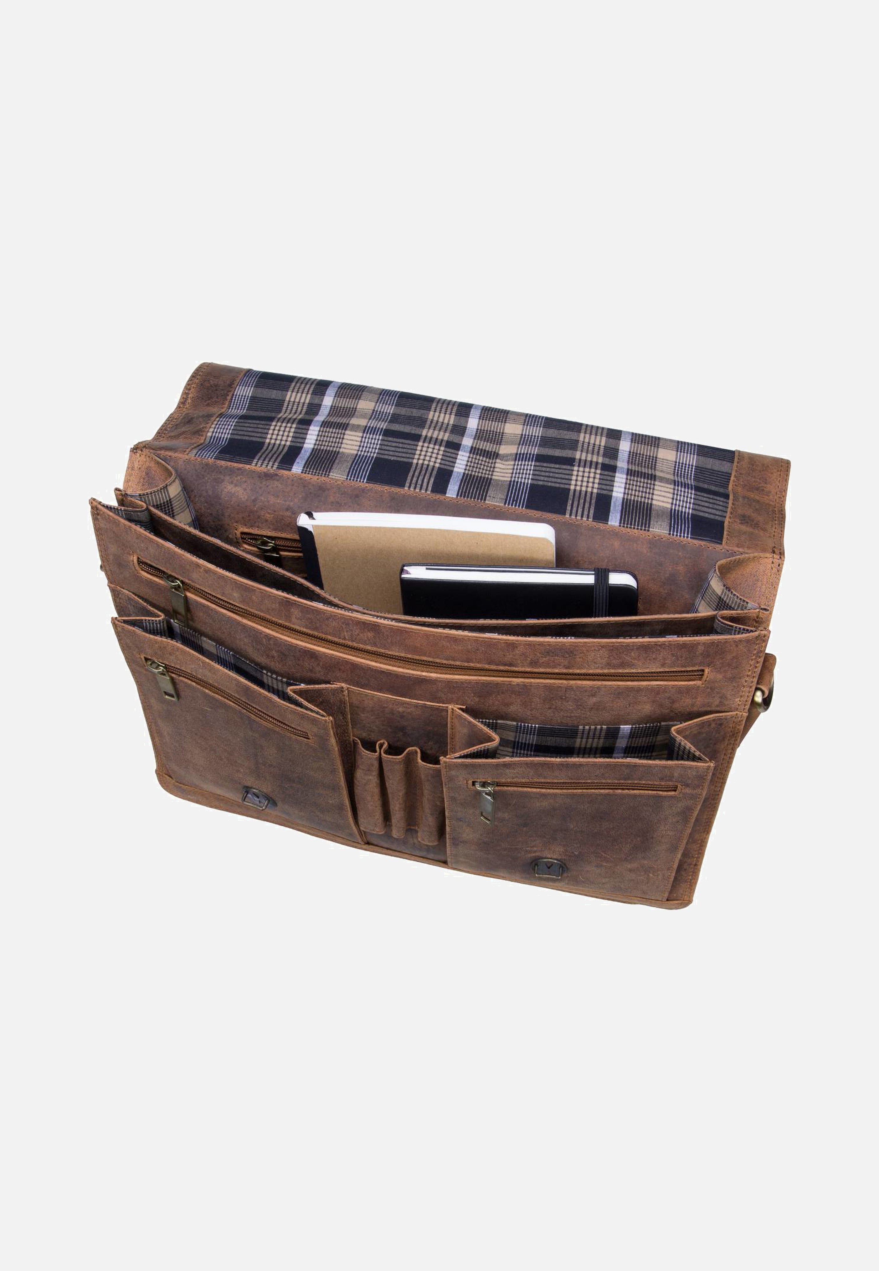 Harold's Antic 789 L Natur Aktentasche