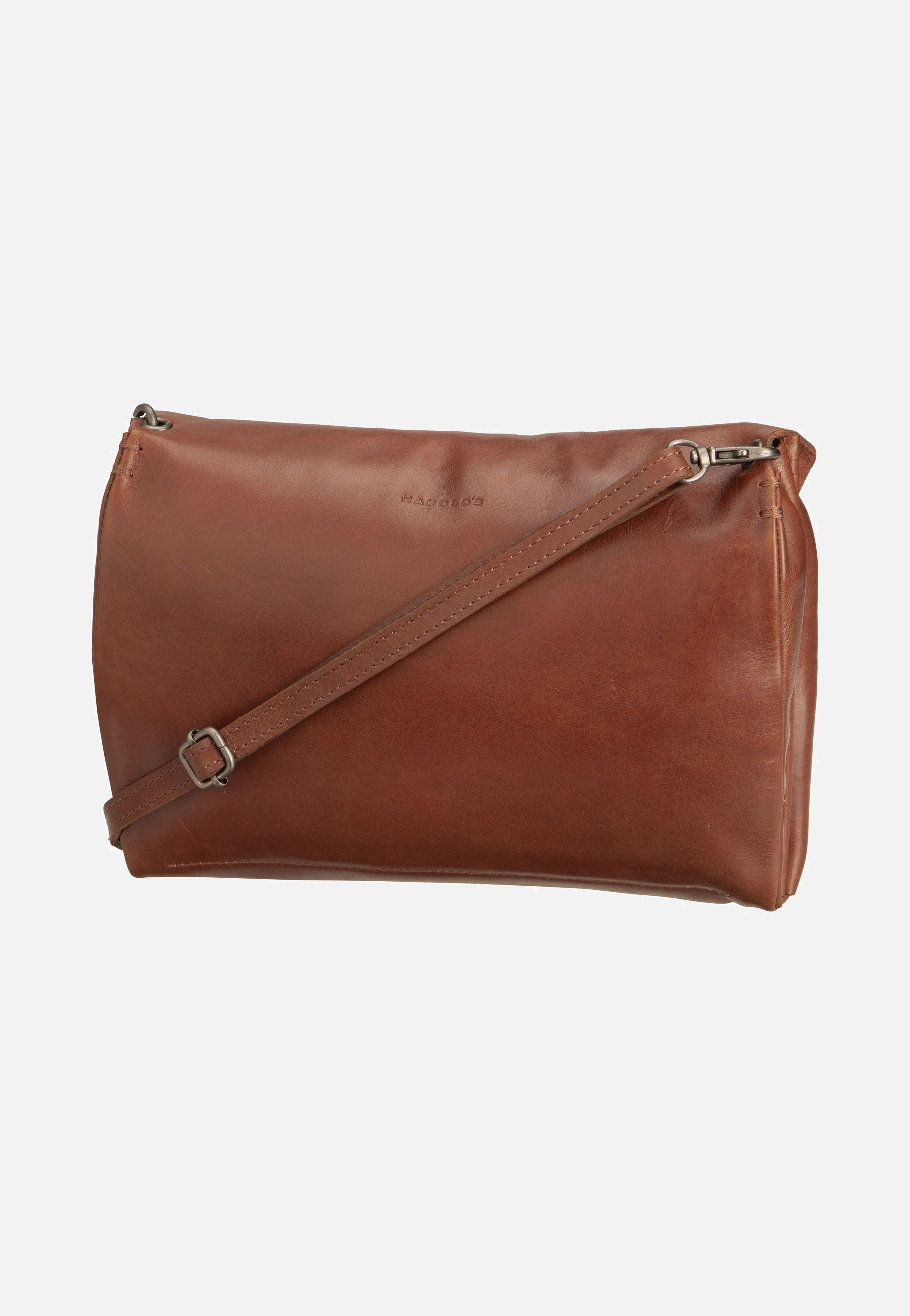 Harold's Fold Handbag Clutch L FO3 Cognac Umhängetasche