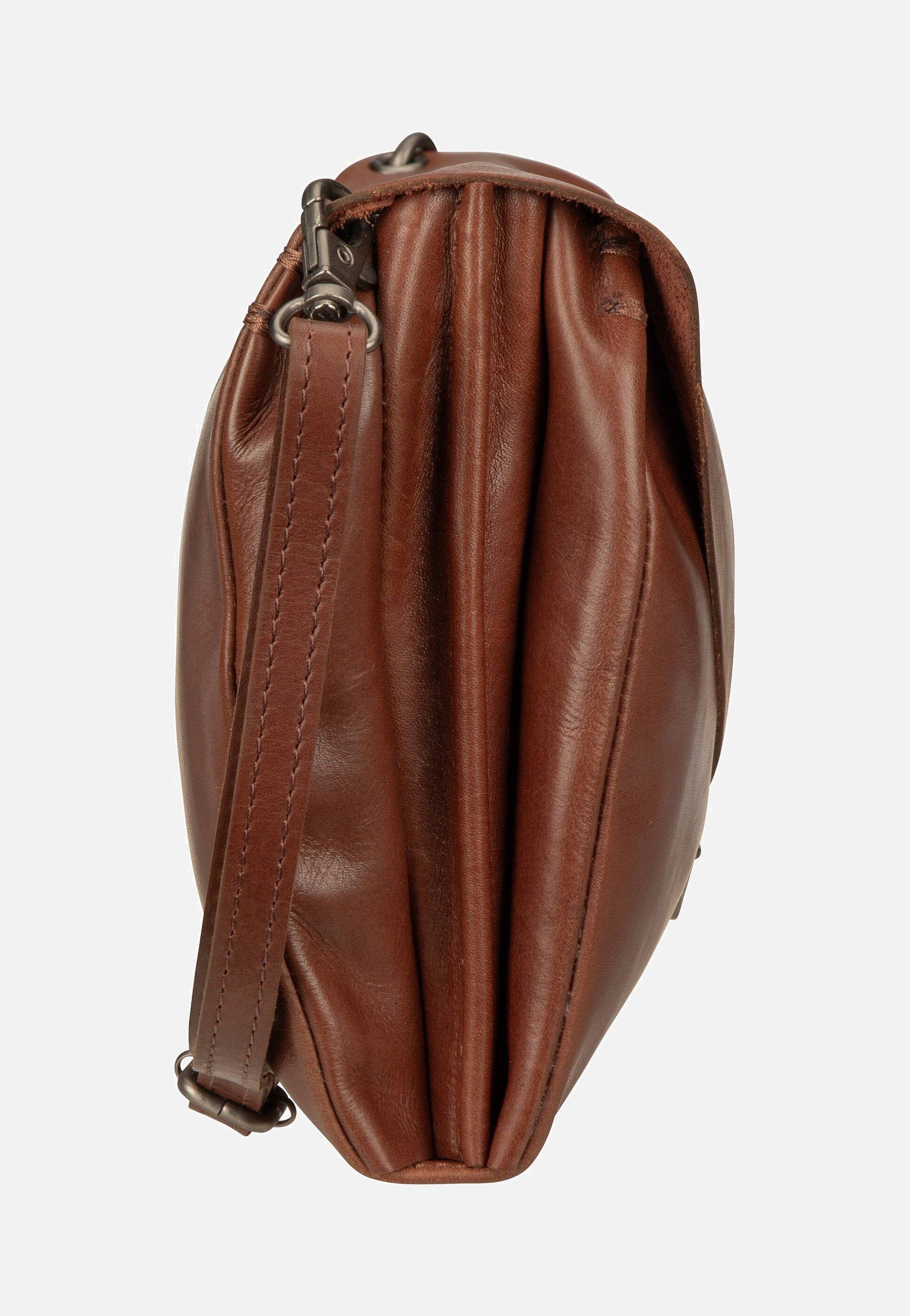 Harold's Fold Handbag Clutch L FO3 Cognac Umhängetasche