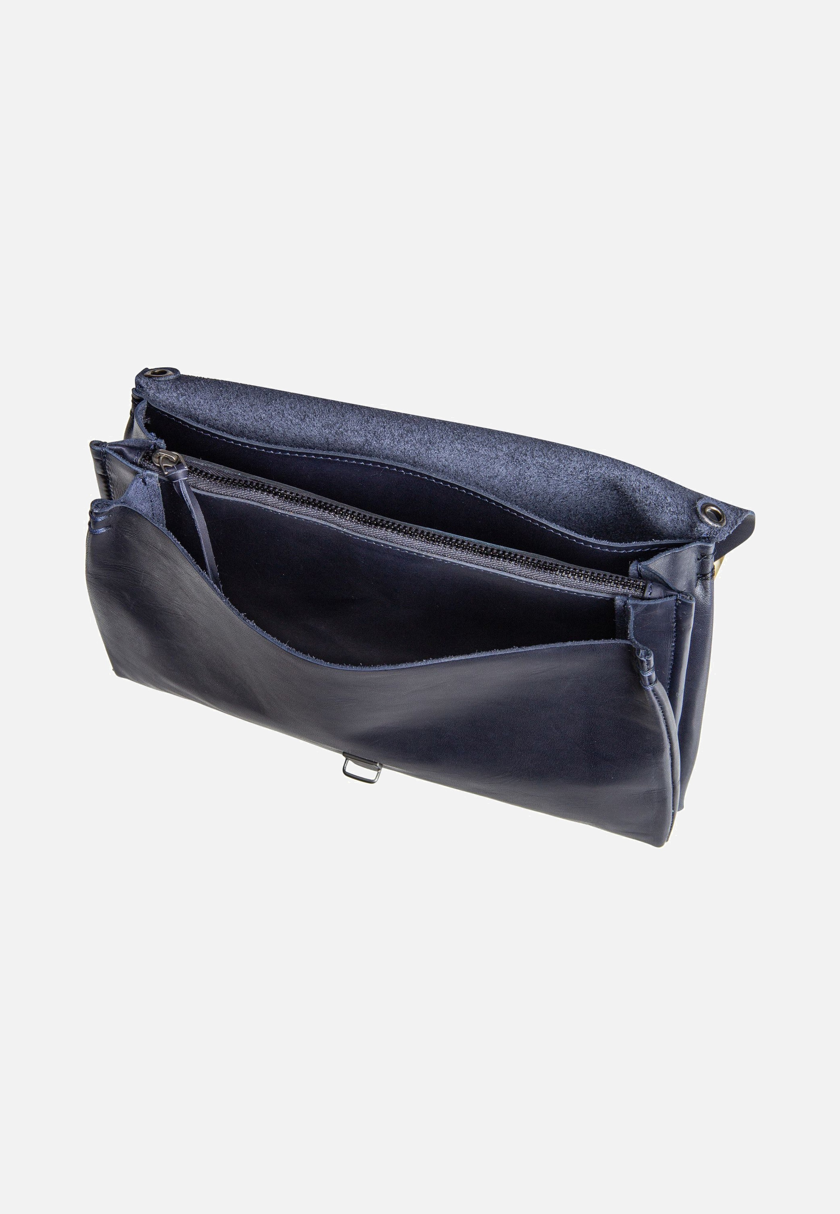 Harold's Fold Handbag Clutch L FO3 Dunkelblau Umhängetasche