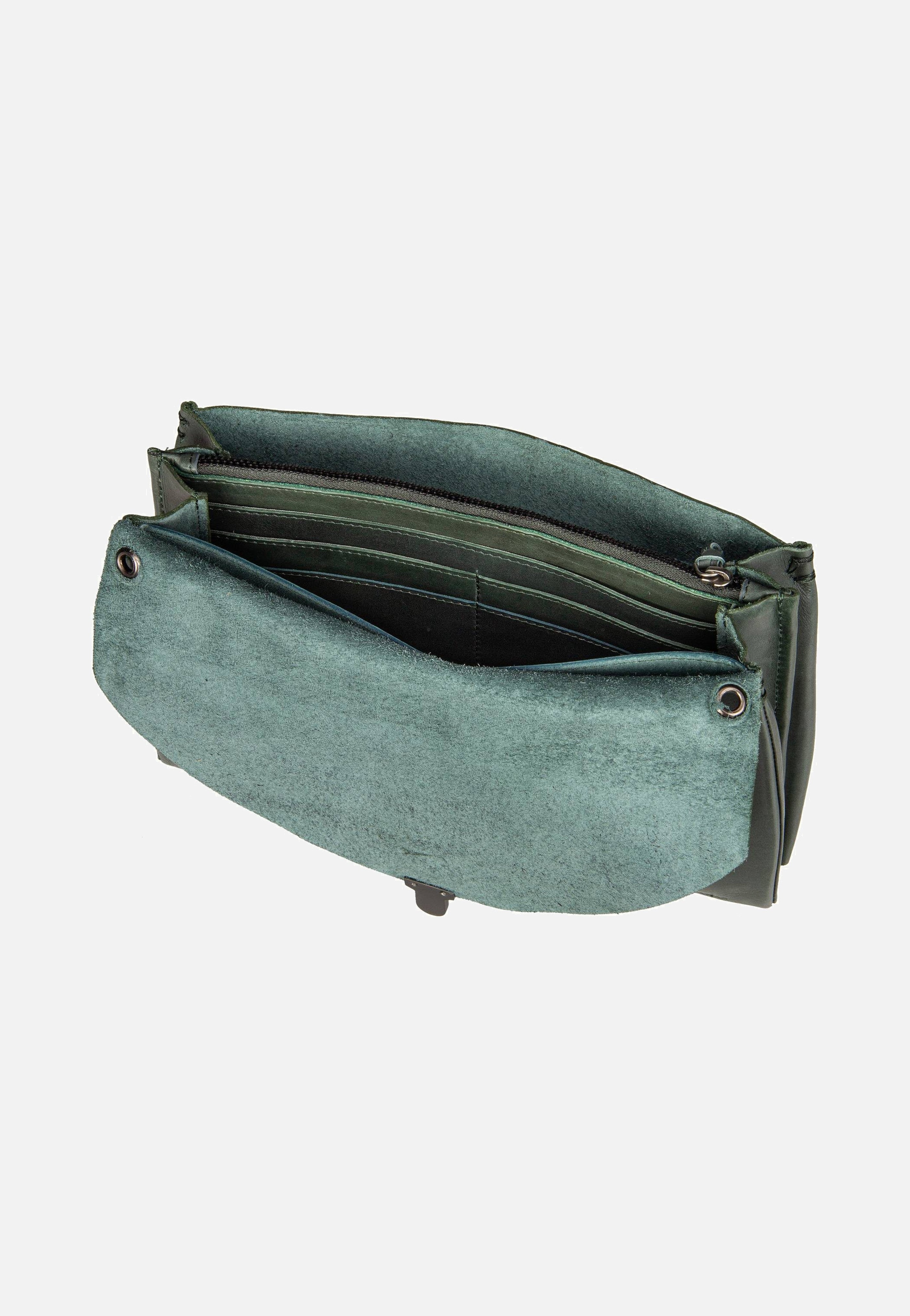 Harold's Fold Handbag Clutch L FO3 Grün Umhängetasche