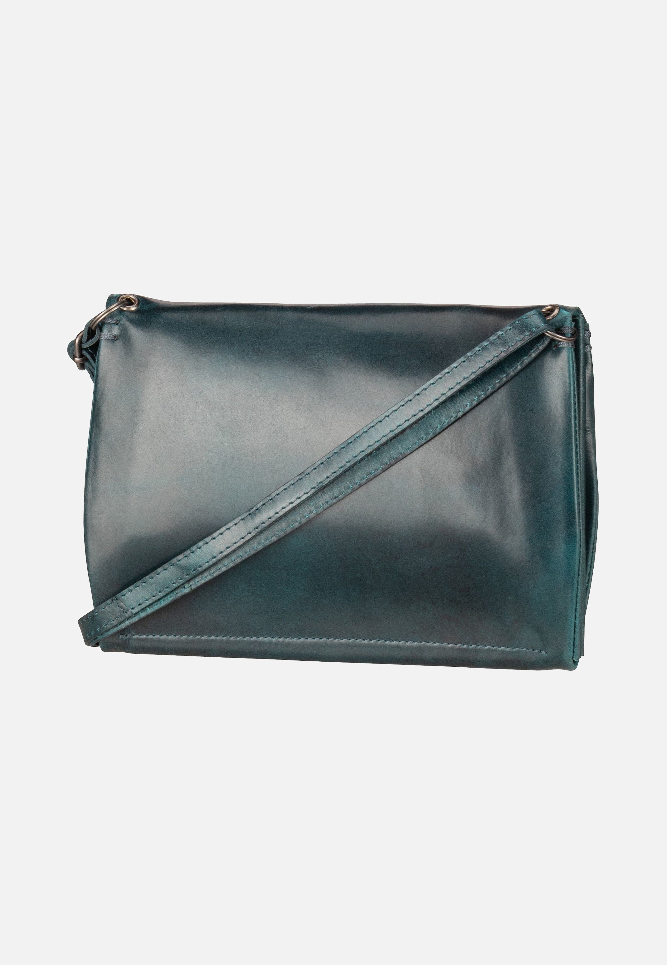 Harold's Fold Handbag Clutch L FO3 Petrol Umhängetasche