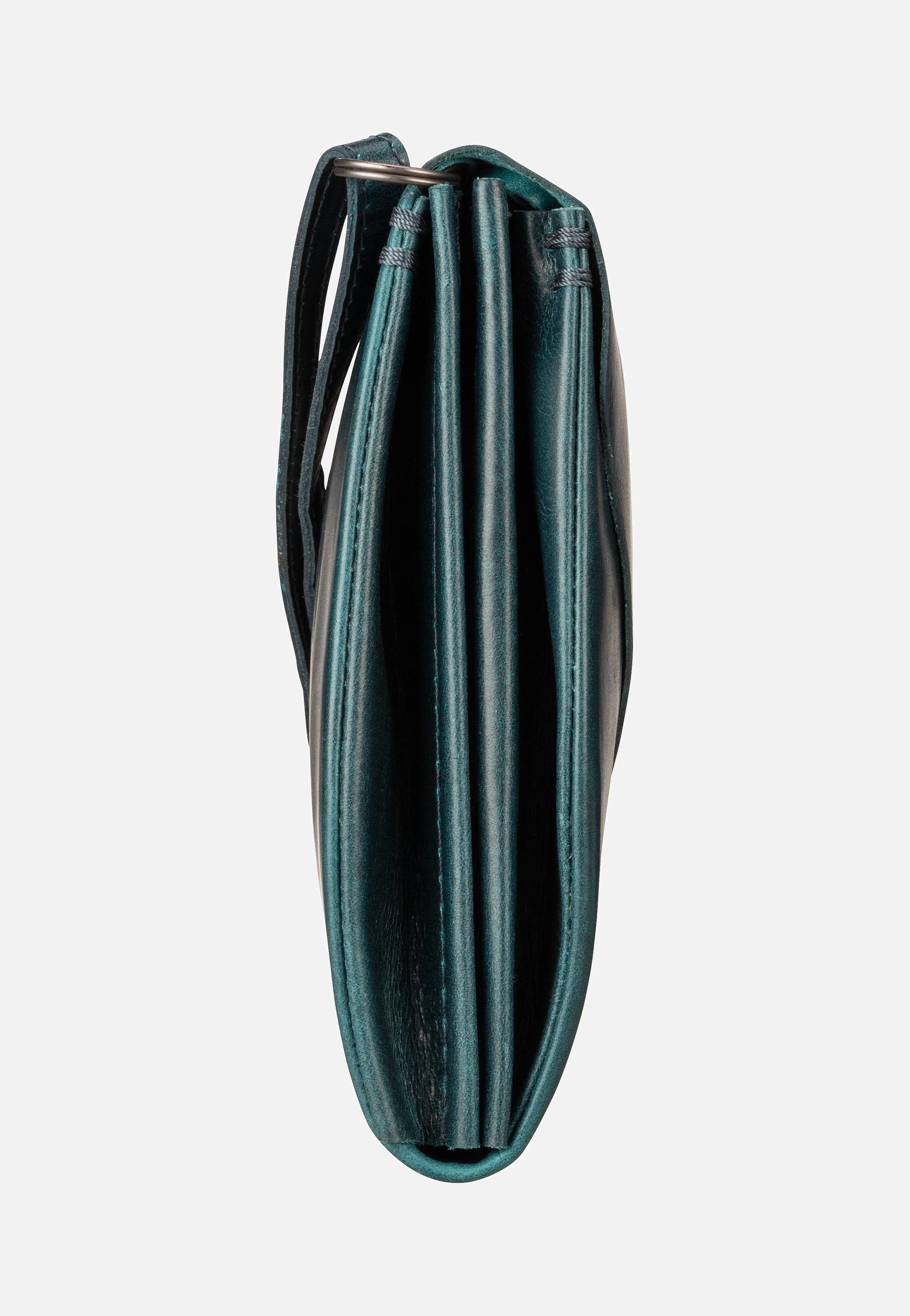 Harold's Fold Handbag Clutch L FO3 Petrol Umhängetasche