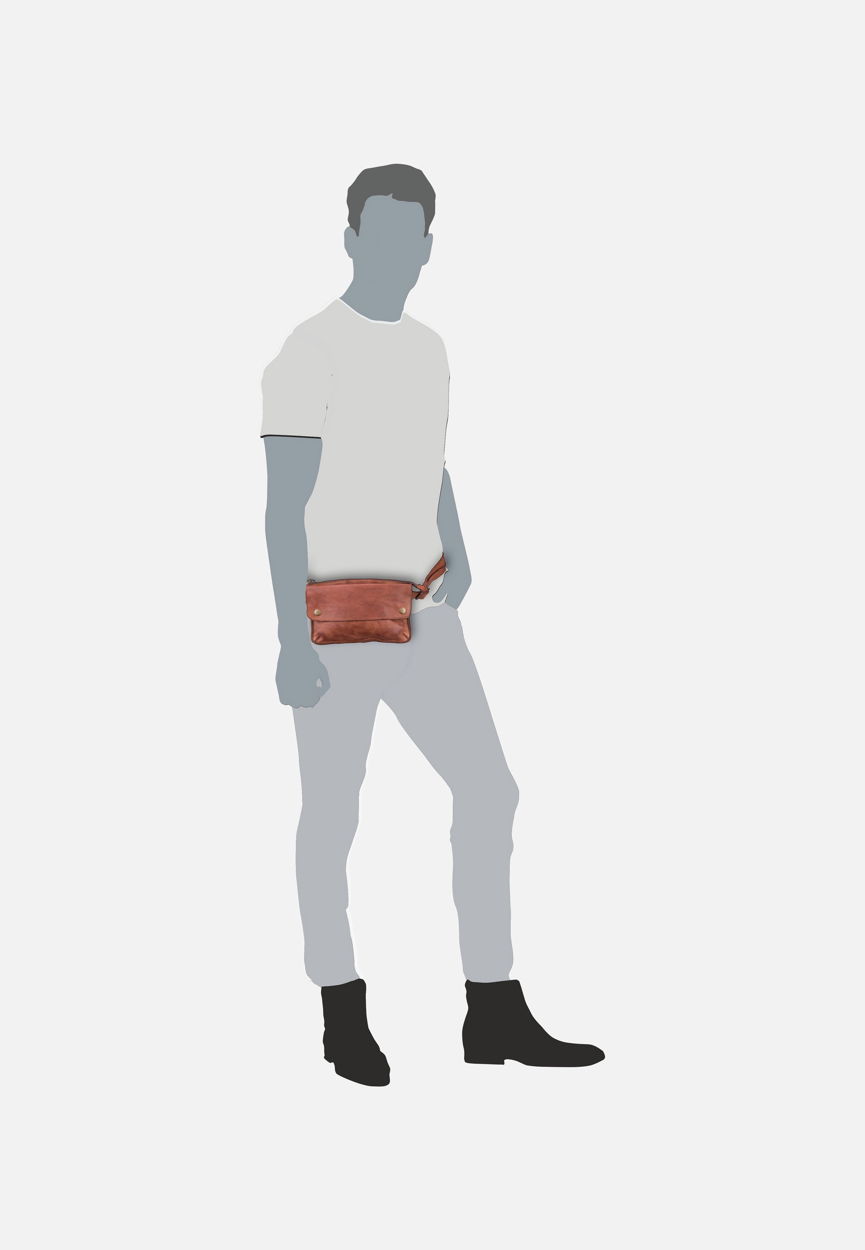 Harold's Submarine 2859 S Cognac Bauchtasche