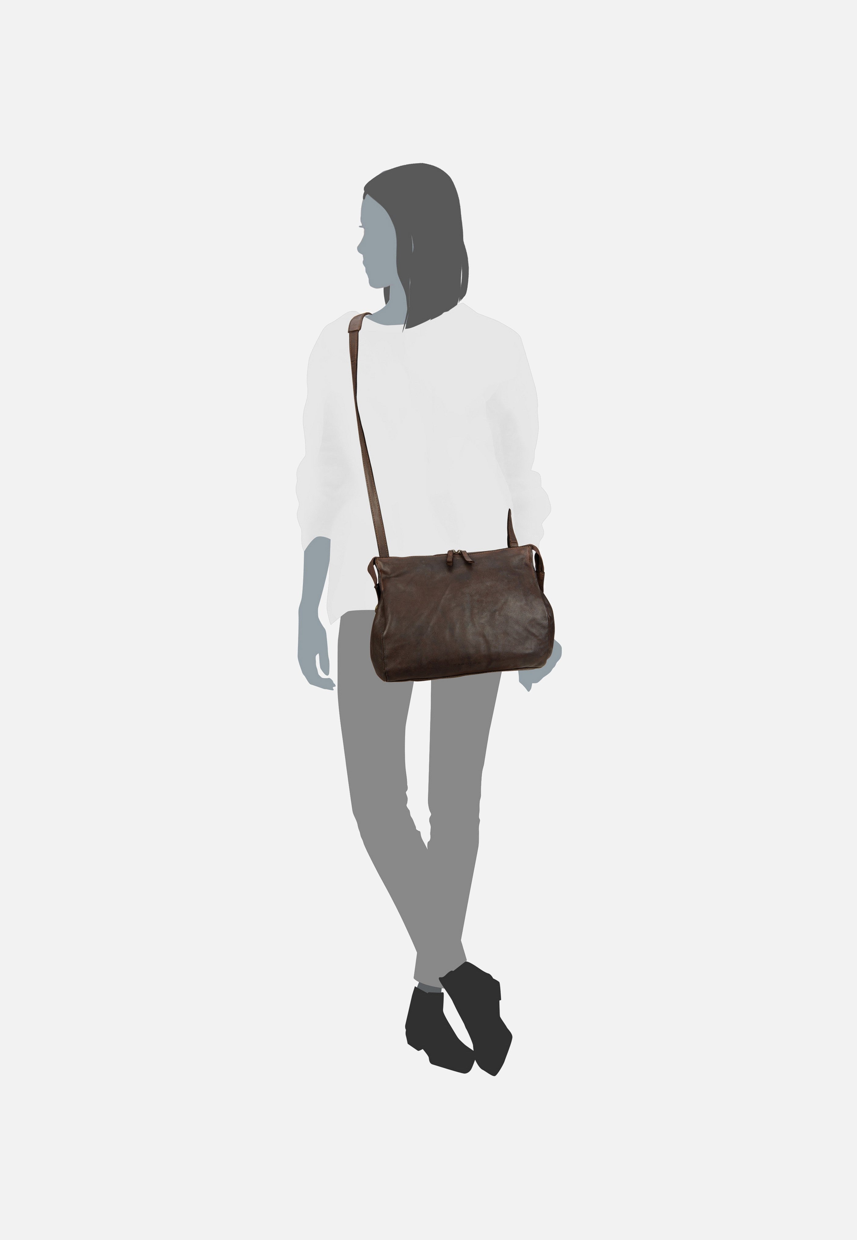 Harold's Submarine Postbag SU77 Braun Beuteltasche