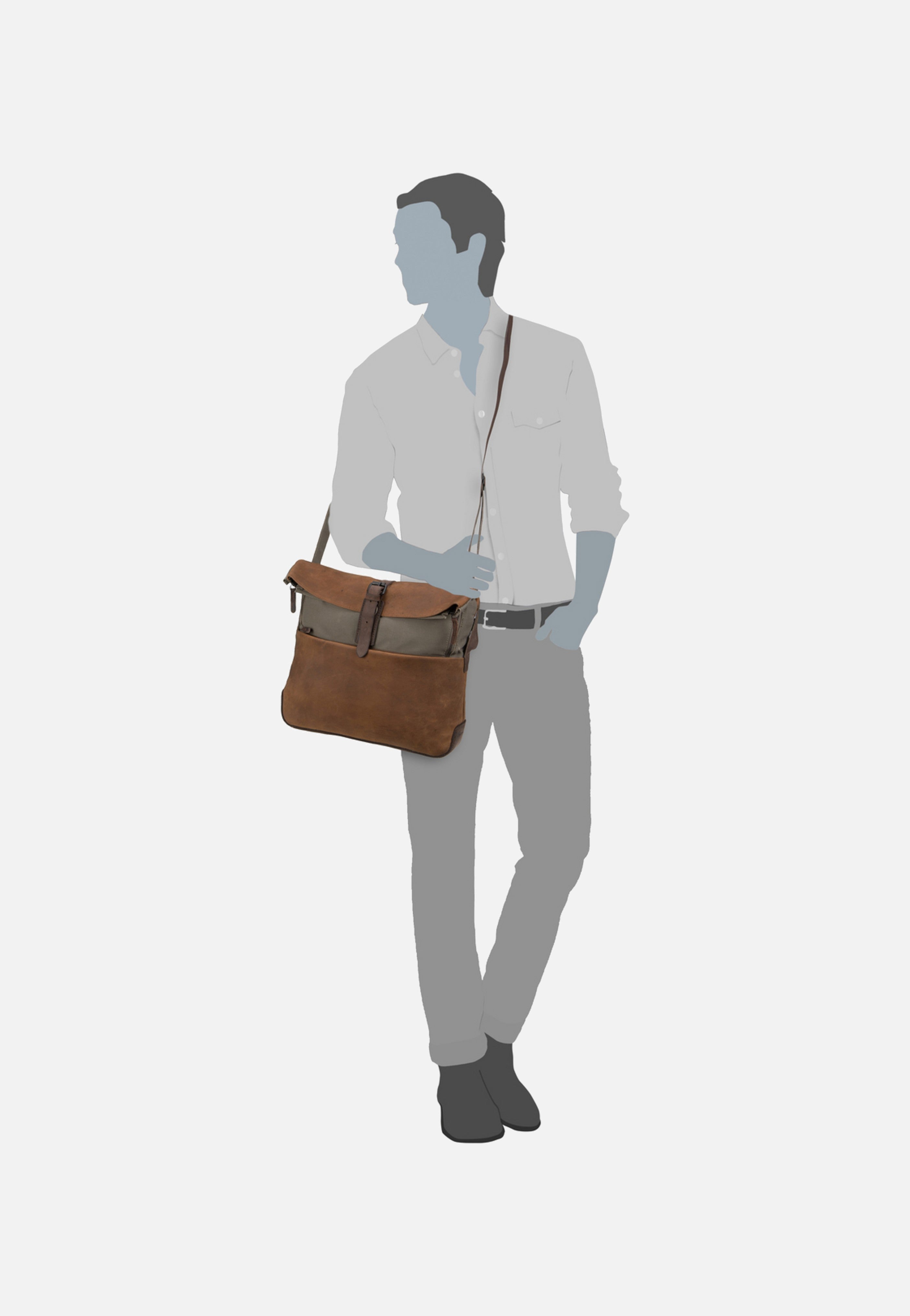 Harold's Twister 2706 M Natur Messenger Bag