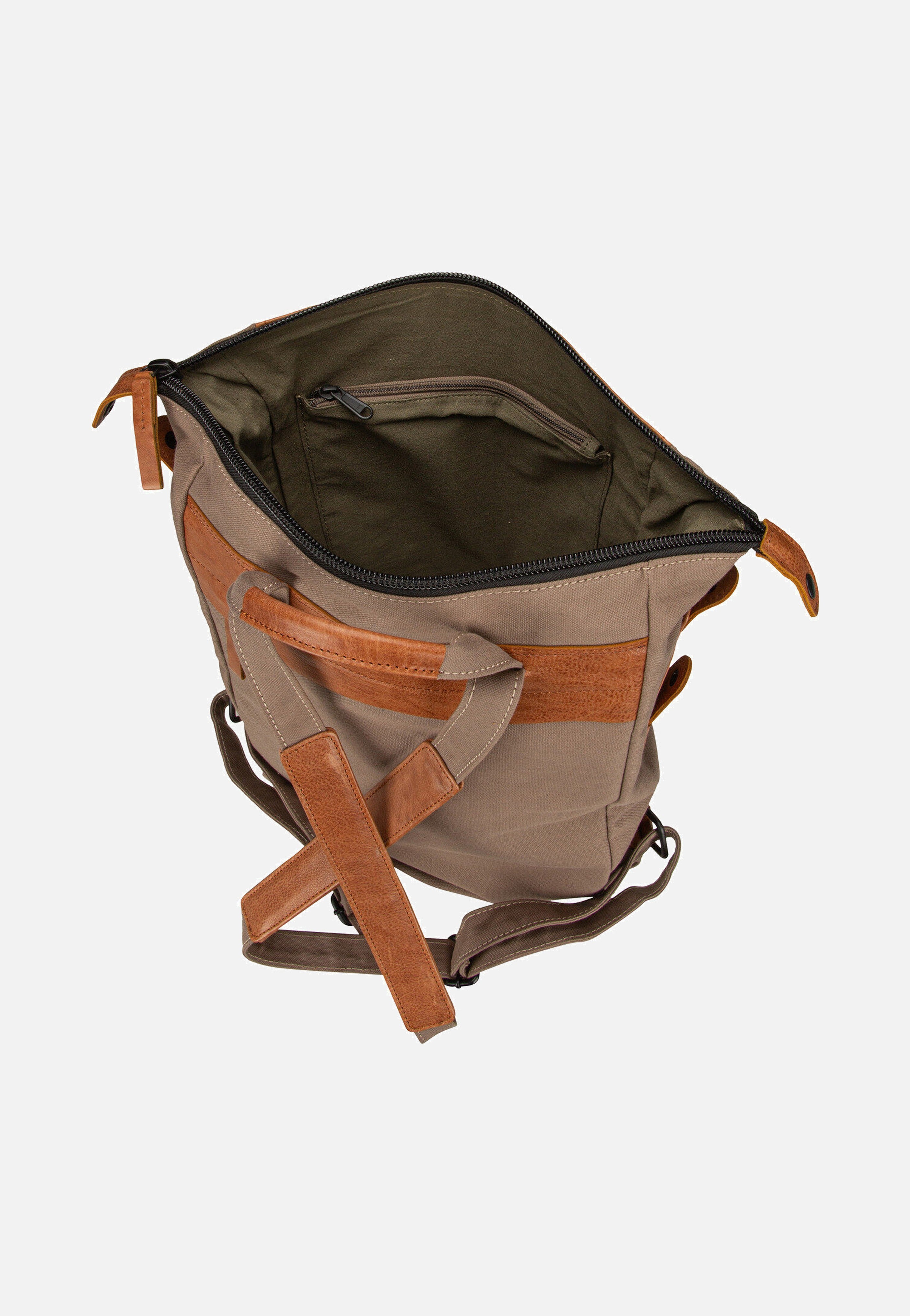 Harold's Wax 1 Sand/Cognac Rucksack