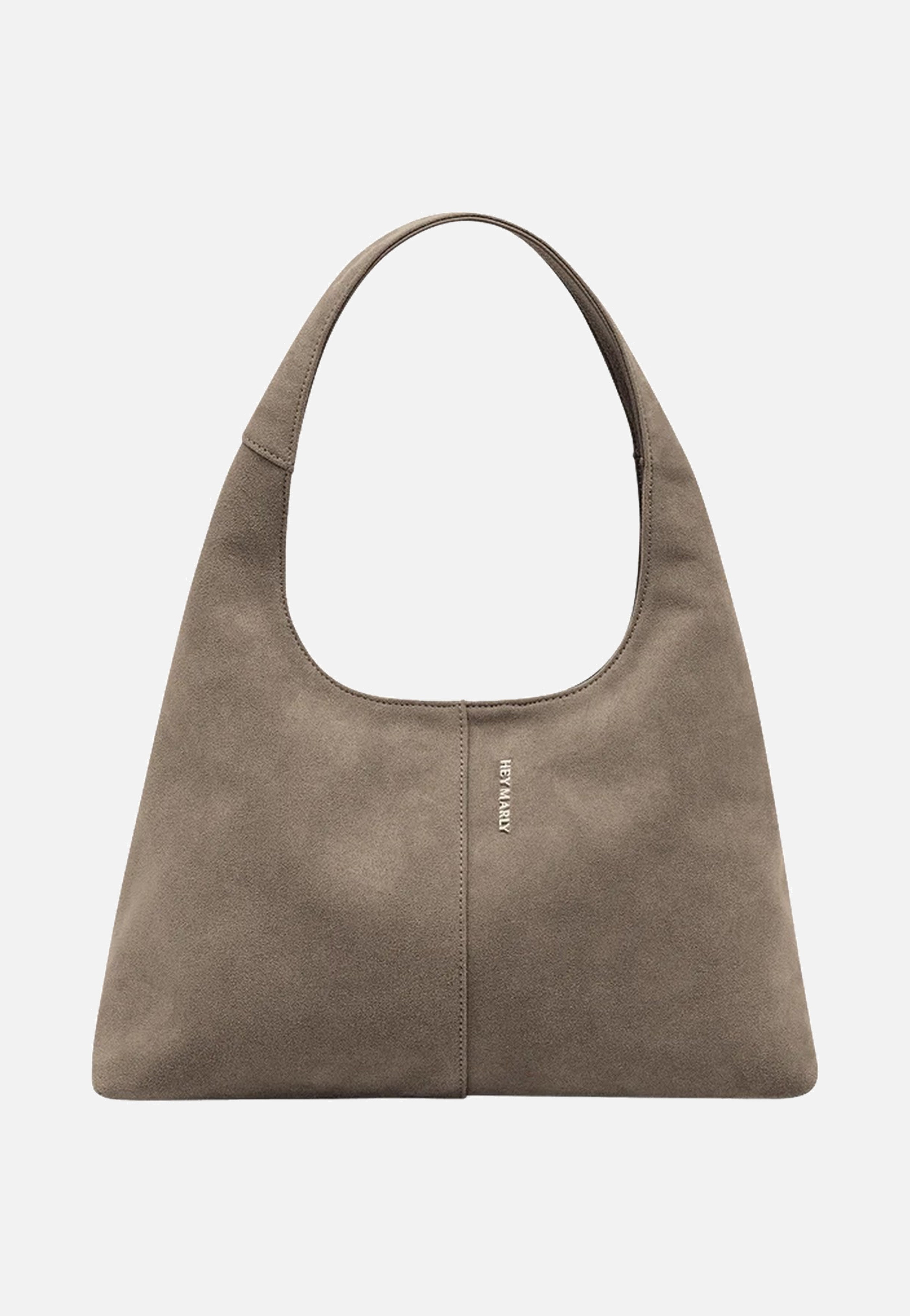 Hey Marly Alltime Lover ReSuede M Mocha Hobo Bag