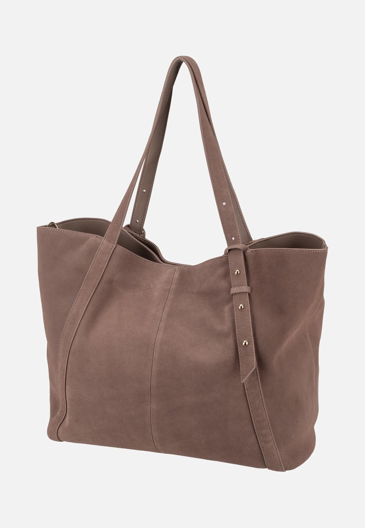 Hey Marly Pretty Wonder Suede Mocha Shopper
