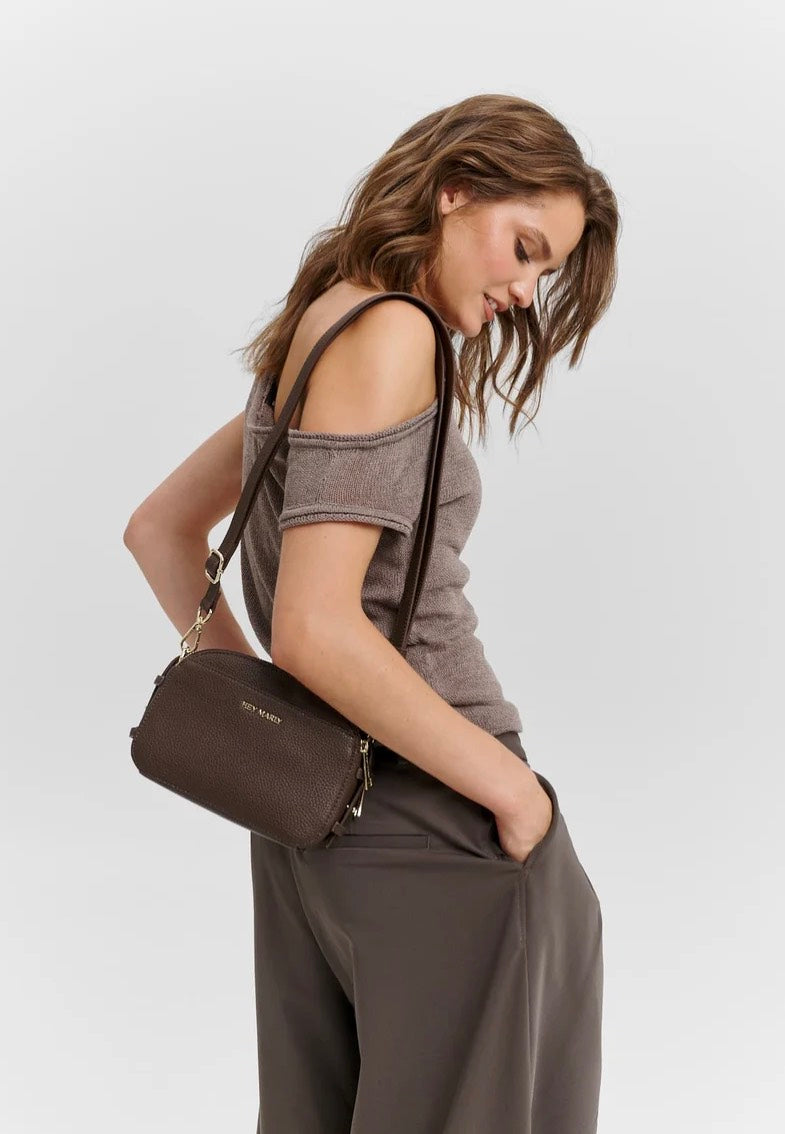 Hey Marly Style Mate Coffee Crossbody Bag