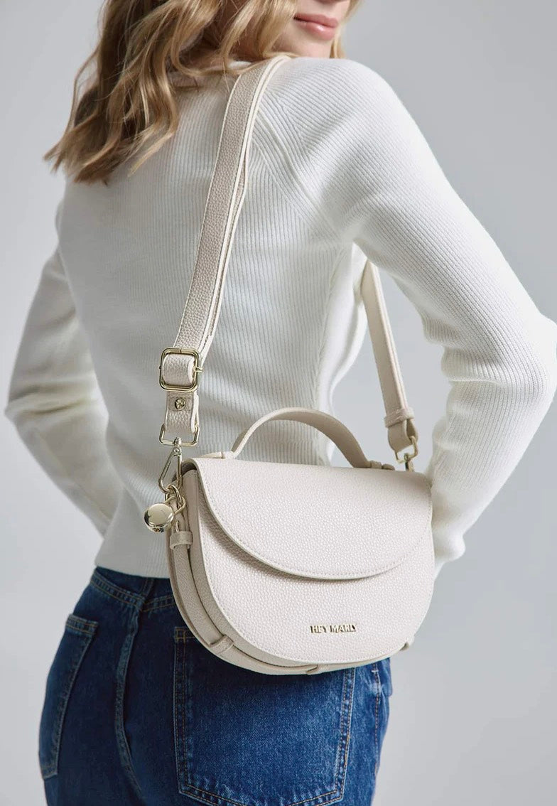Hey Marly Soul Sister Crema Handle Bag