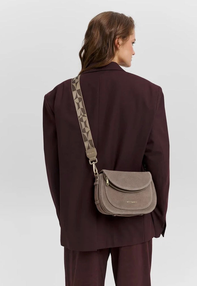 Hey Marly Iconic Strap Mocha-Coffee Taschengurt